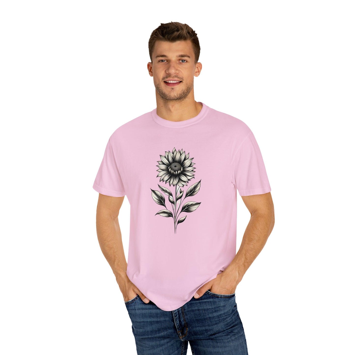 Sunflower Shirt Flower Shirt Aesthetic, Floral Graphic Tee Floral Shirt Flower T-shirt, Wild Flower Shirt Gift For Her Wildflower T-shirt