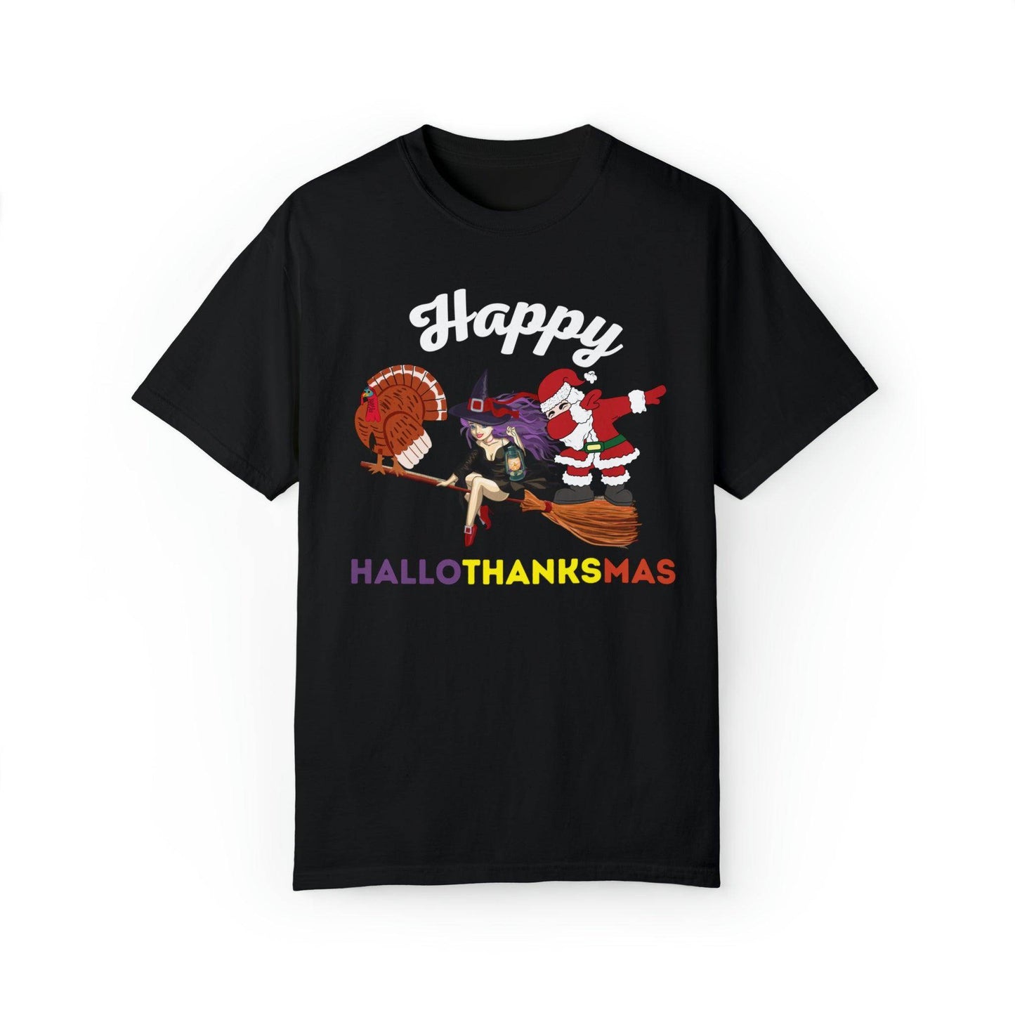 Happy HALLOTHANKSMAS Gift for Fall Halloween Thanksgiving Christmas Gift - Giftsmojo