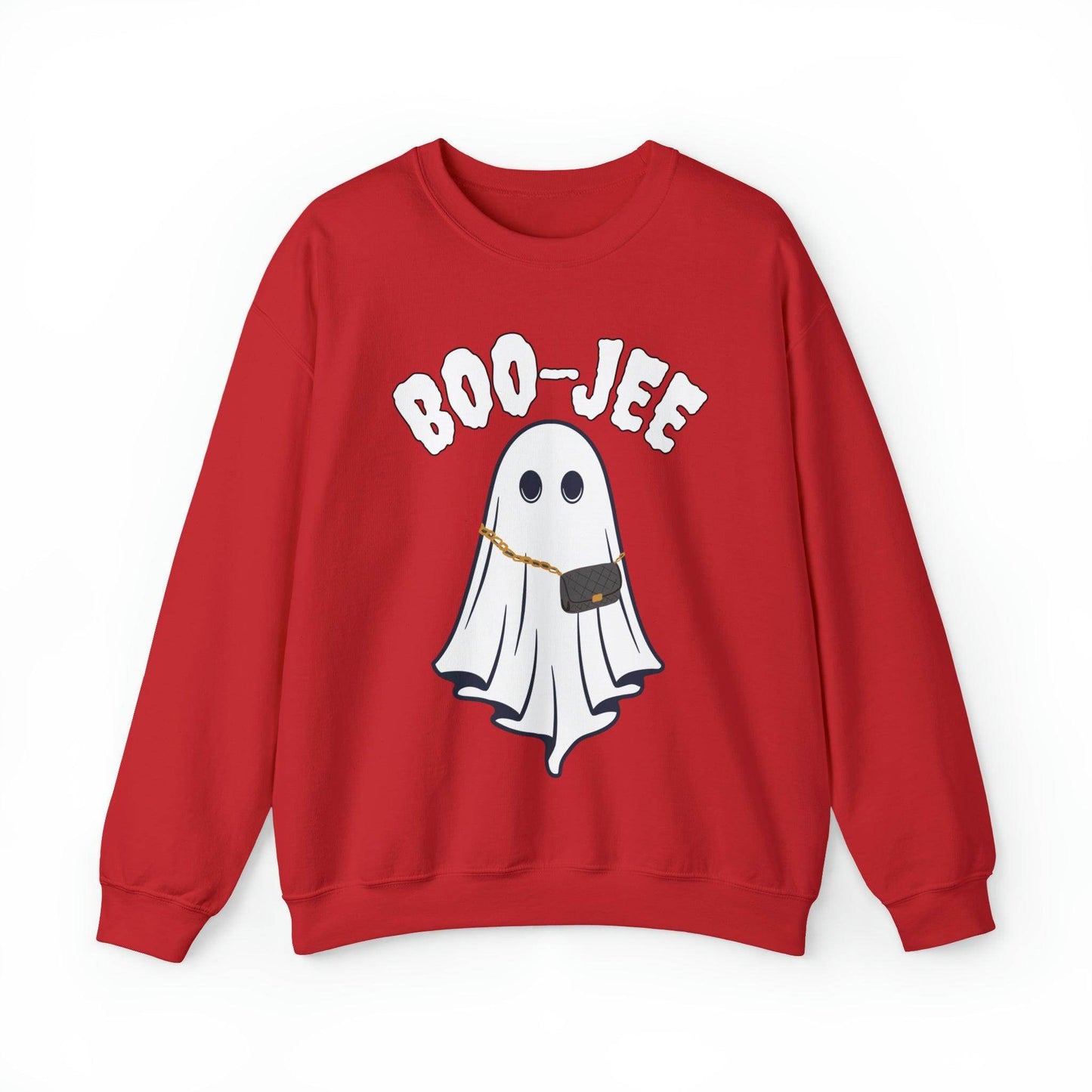 Boo-Jee Sweatshirt, Boo Halloween Sweatshirt, Spooky Ghost Sweatshirt, Boo Jee Shirt, Halloween Ghost Sweatshirt, Halloween Boo Shirt - Giftsmojo
