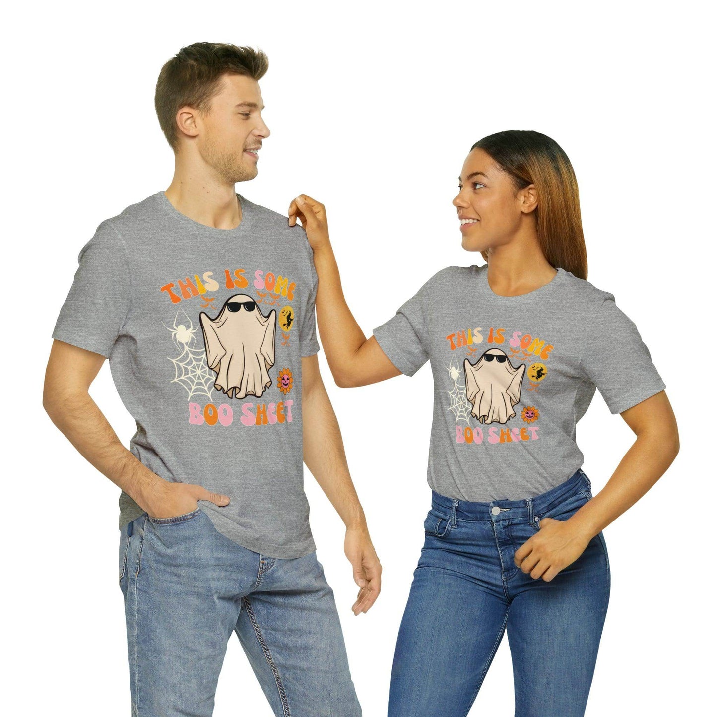 This Is Some Boo Sheet Funny Halloween Shirt Funny Halloween Costume Spooky Season Tee Funny Gift Shirt for Birthday Christmas Anniversary - Giftsmojo