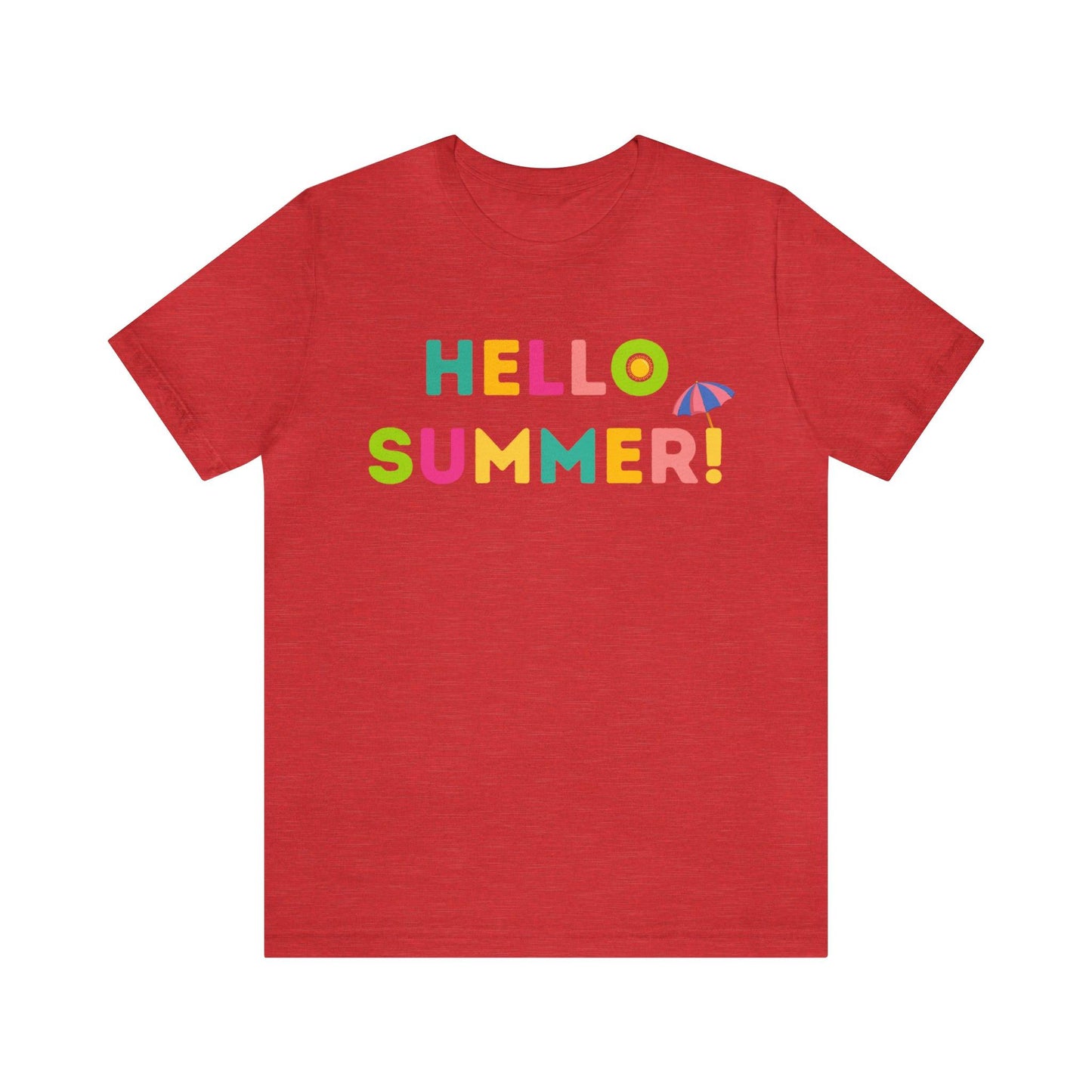 Hello Summer Shirt, Hello Summer, Summer shirts for women and men, Funny Shirt, Summer Vibes, Trendy Fashion, Summertime Fun