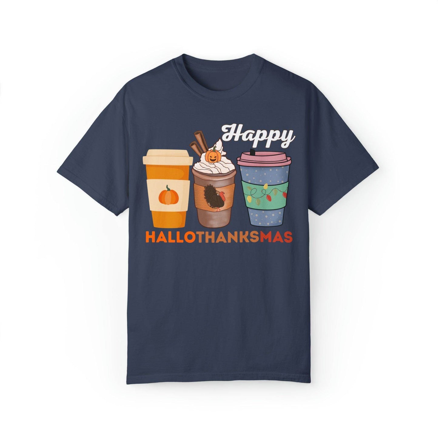 HALLOTHANKSMAS Gift for Fall Halloween Thanksgiving Christmas Gift - Giftsmojo