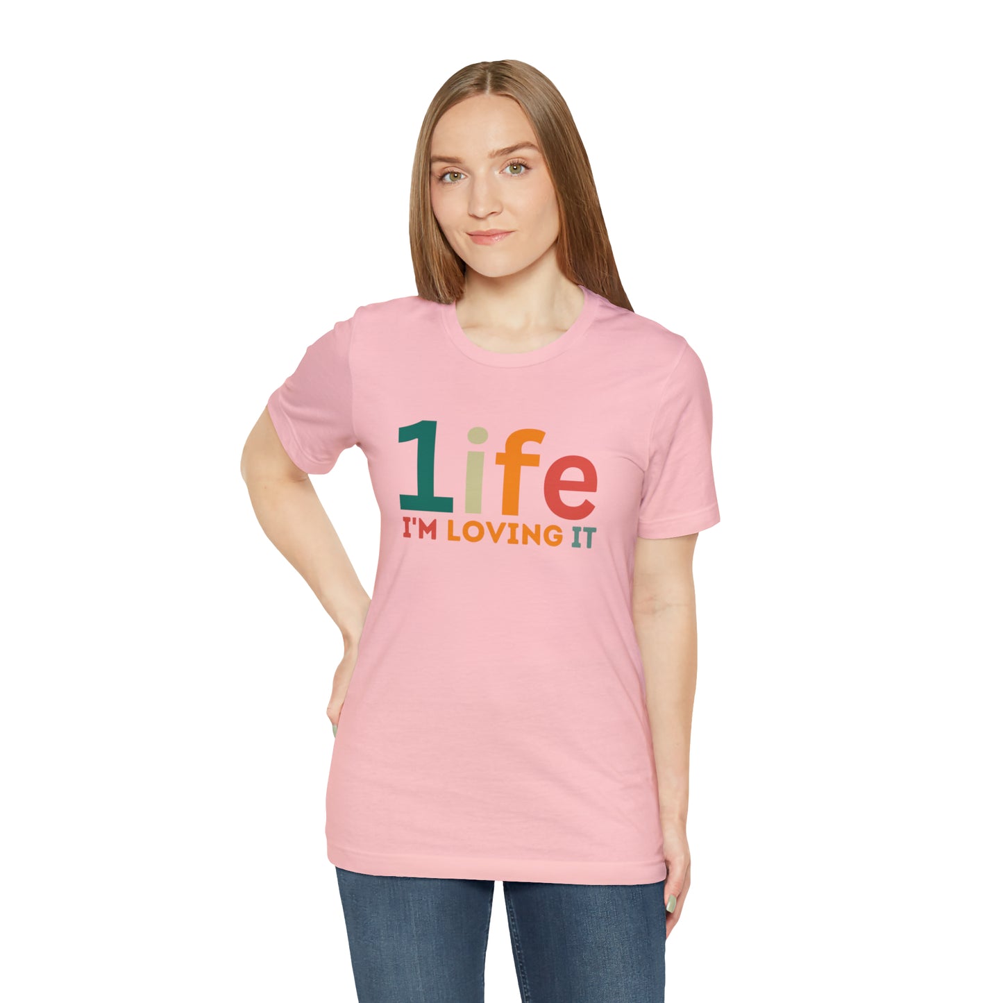 One life I'M Loving It Shirt Retro 1life shirt Live Your Life You Only Have One Life To Live Retro Shirt