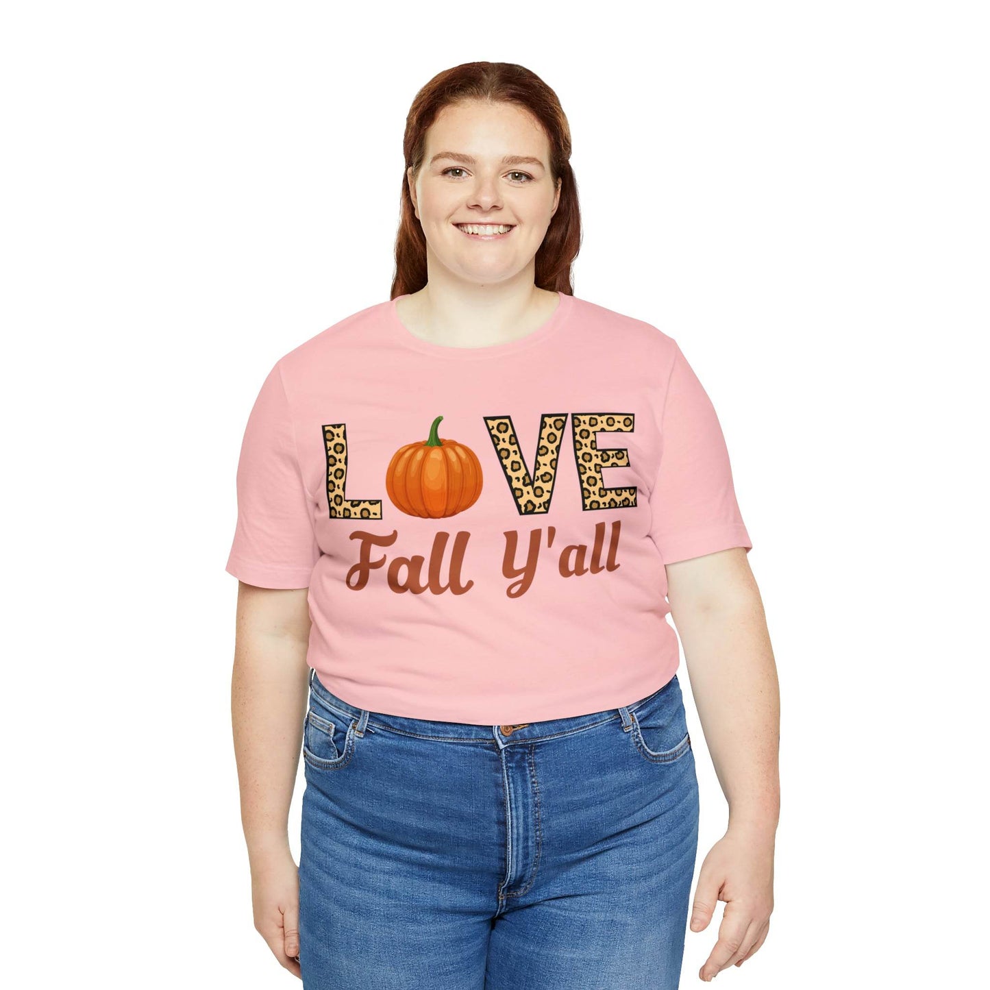 Leopard Print Love Fall Y'all - Giftsmojo