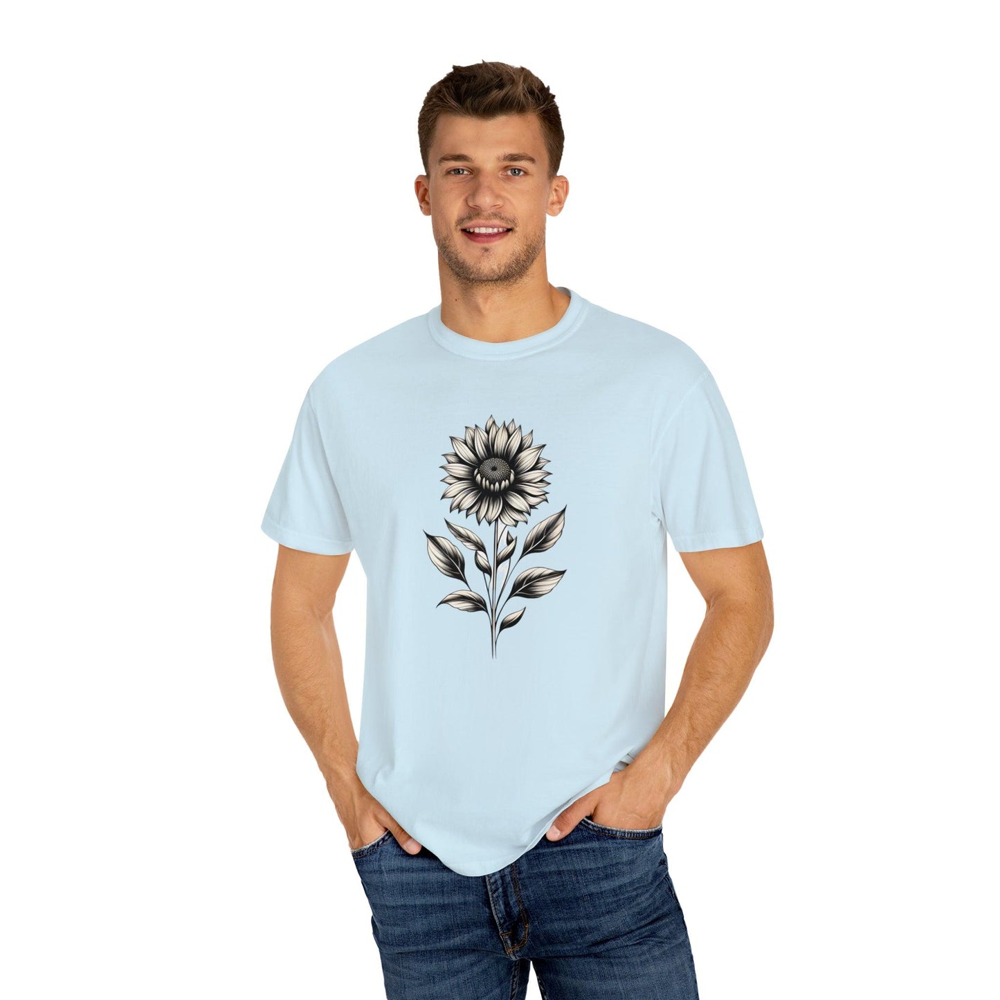 Sunflower Shirt Flower Shirt Aesthetic, Floral Graphic Tee Floral Shirt Flower T-shirt, Wild Flower Shirt Gift For Her Wildflower T-shirt