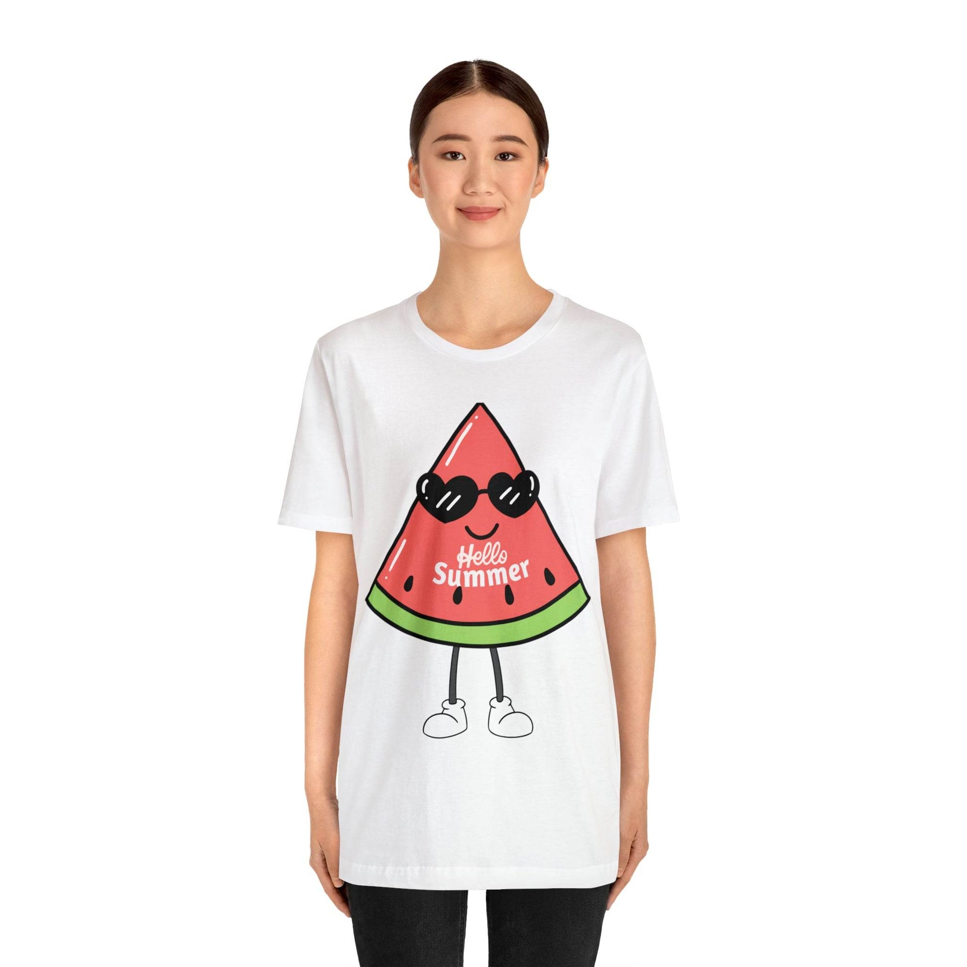 Funny Hello Summer Shirt, Water Mellon shirt, Summer shirts for women and men - Giftsmojo