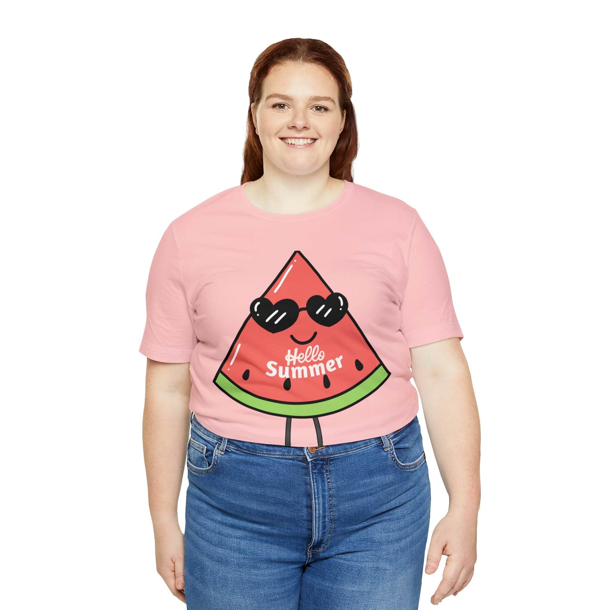 Funny Hello Summer Shirt, Water Mellon shirt, Summer shirts for women and men - Giftsmojo