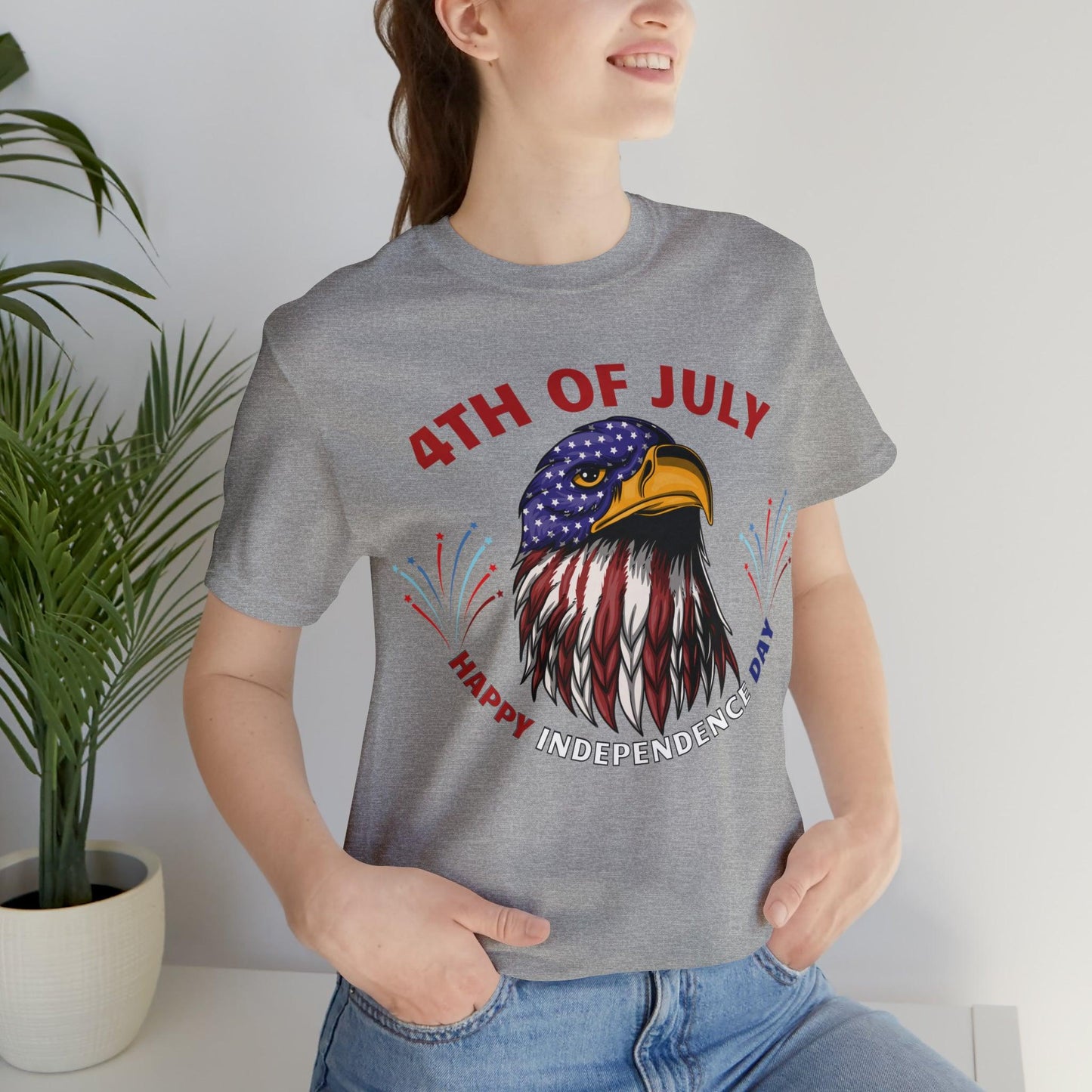 Celebrate Independence Day with Patriotic Shirts: Land of the free Shirts for Women and Men