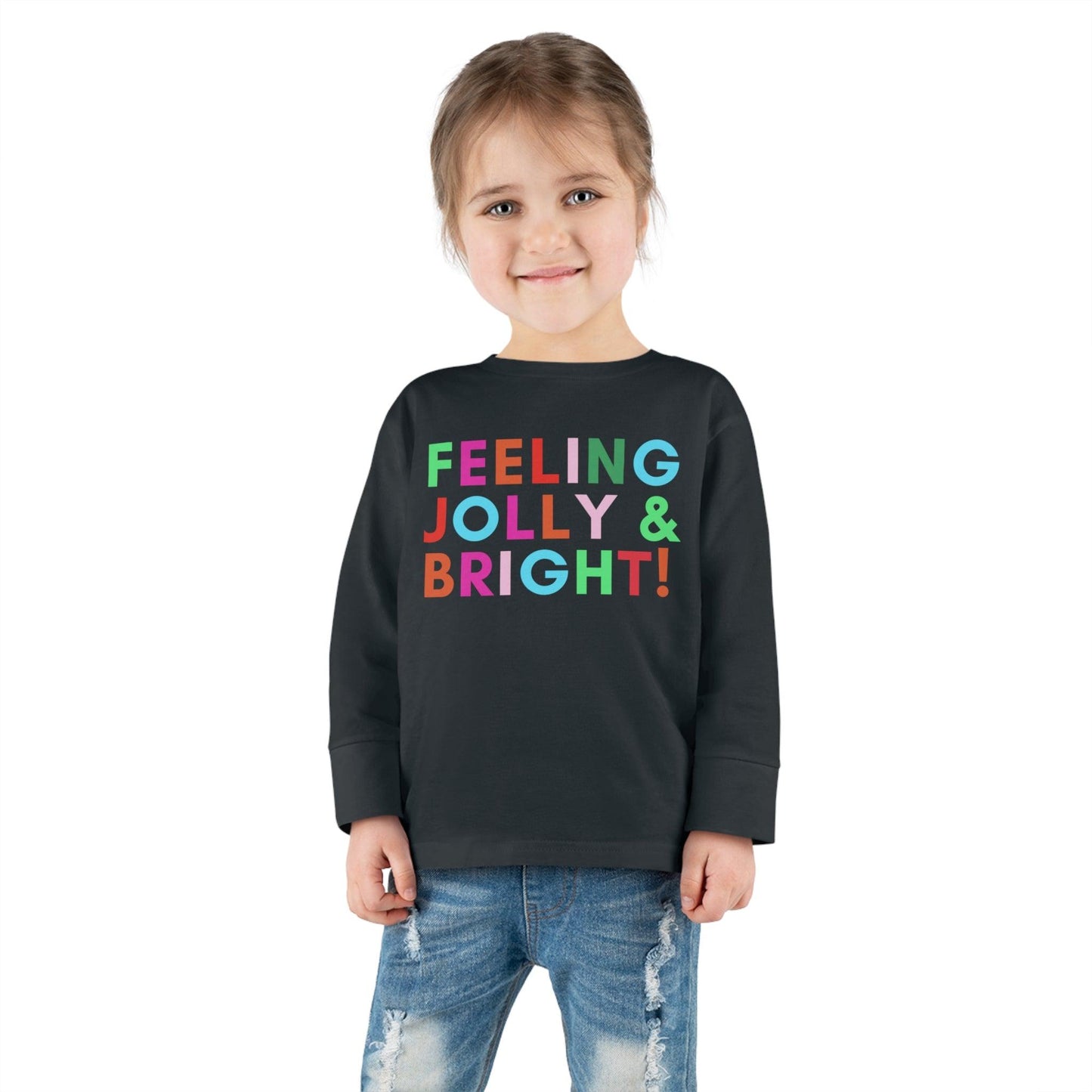 Toddler Christmas Shirt Toddler Christmas Long Sleeve Tee Kids Christmas Gift - Giftsmojo
