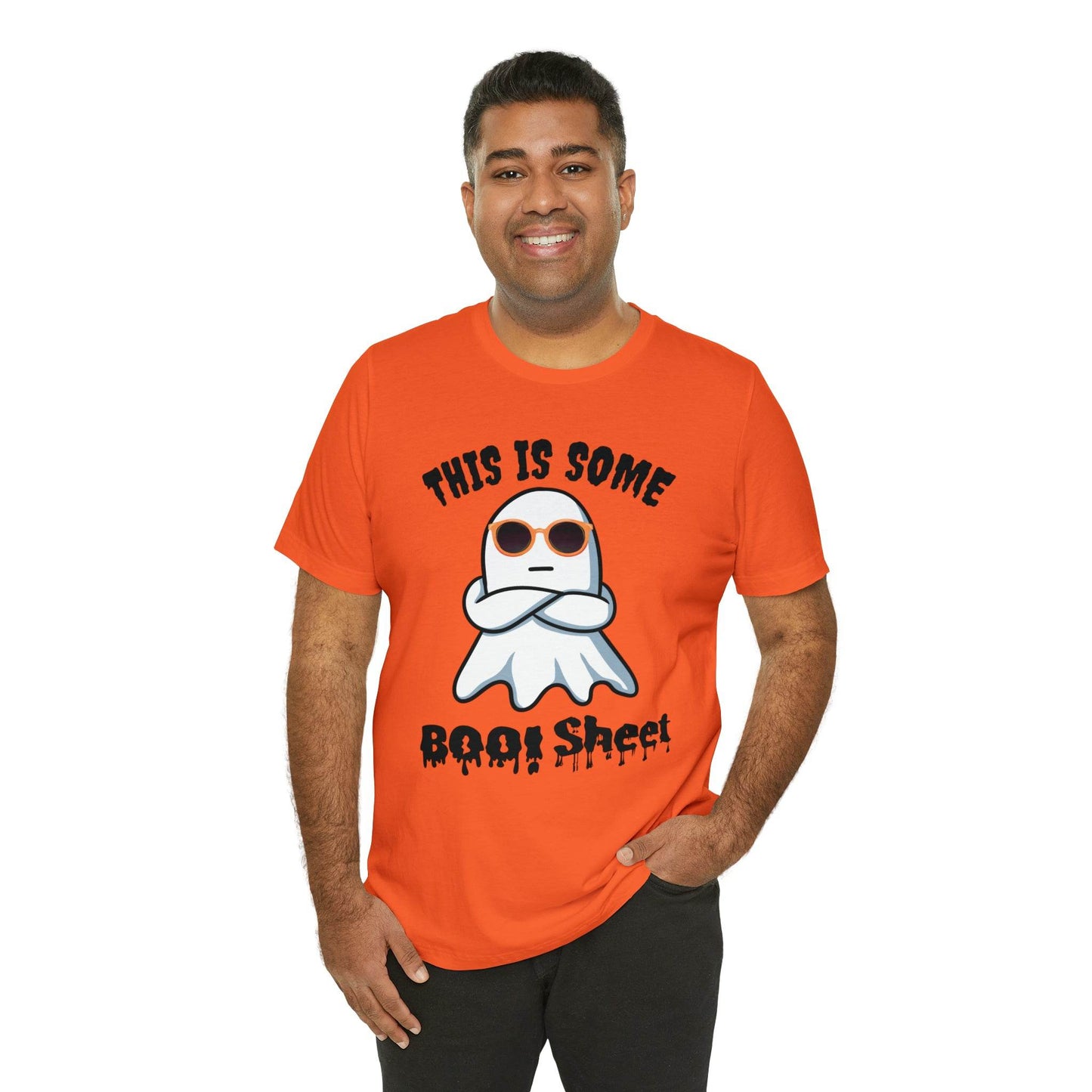 This Is Some Boo Sheet Funny Halloween Shirt Funny Halloween Costume Spooky Season Tee Funny Gift Shirt for Birthday Christmas Anniversary - Giftsmojo