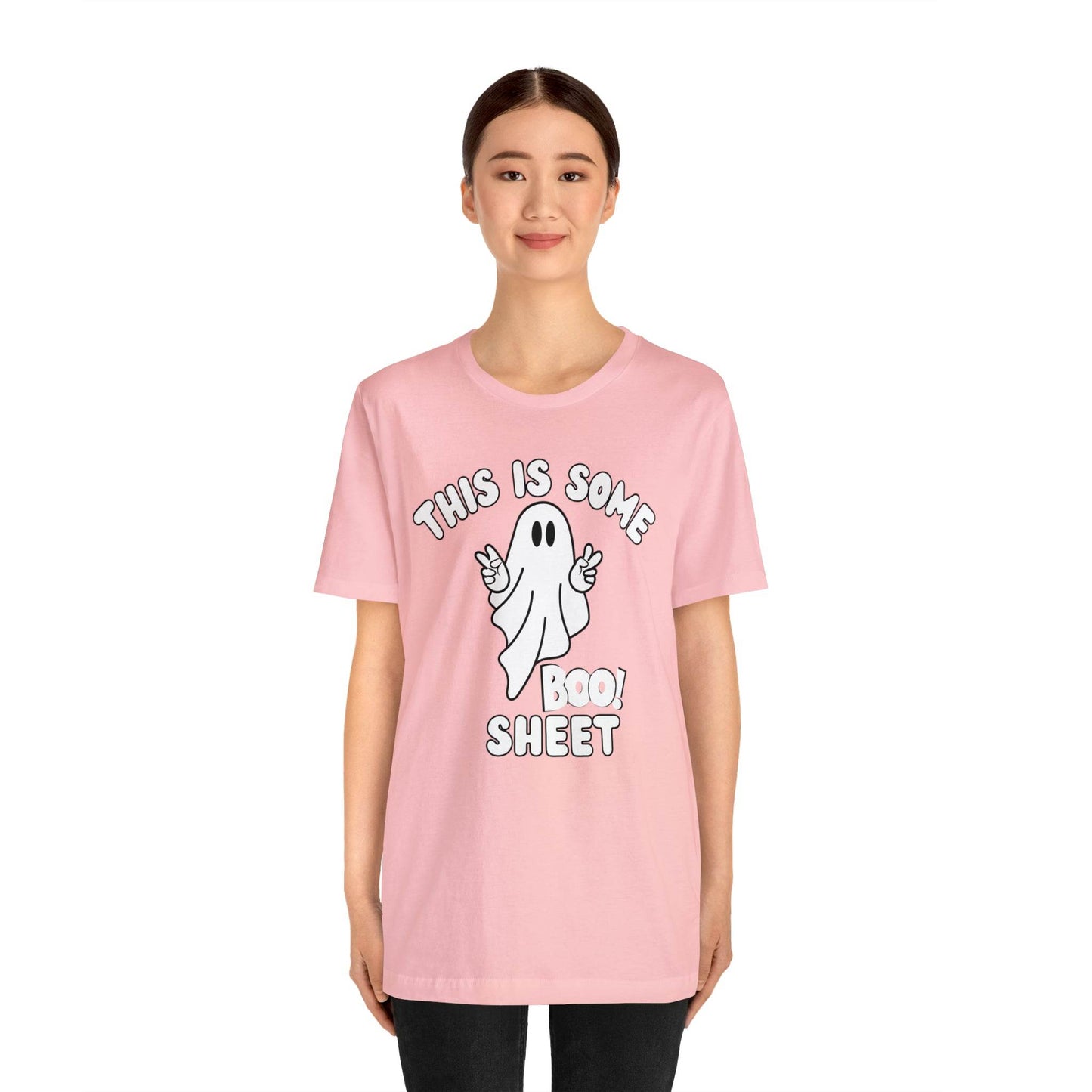This Is Some Boo Sheet Funny Halloween Shirt Funny Halloween Costume Spooky Season Tee Funny Gift Shirt for Birthday Christmas Anniversary - Giftsmojo
