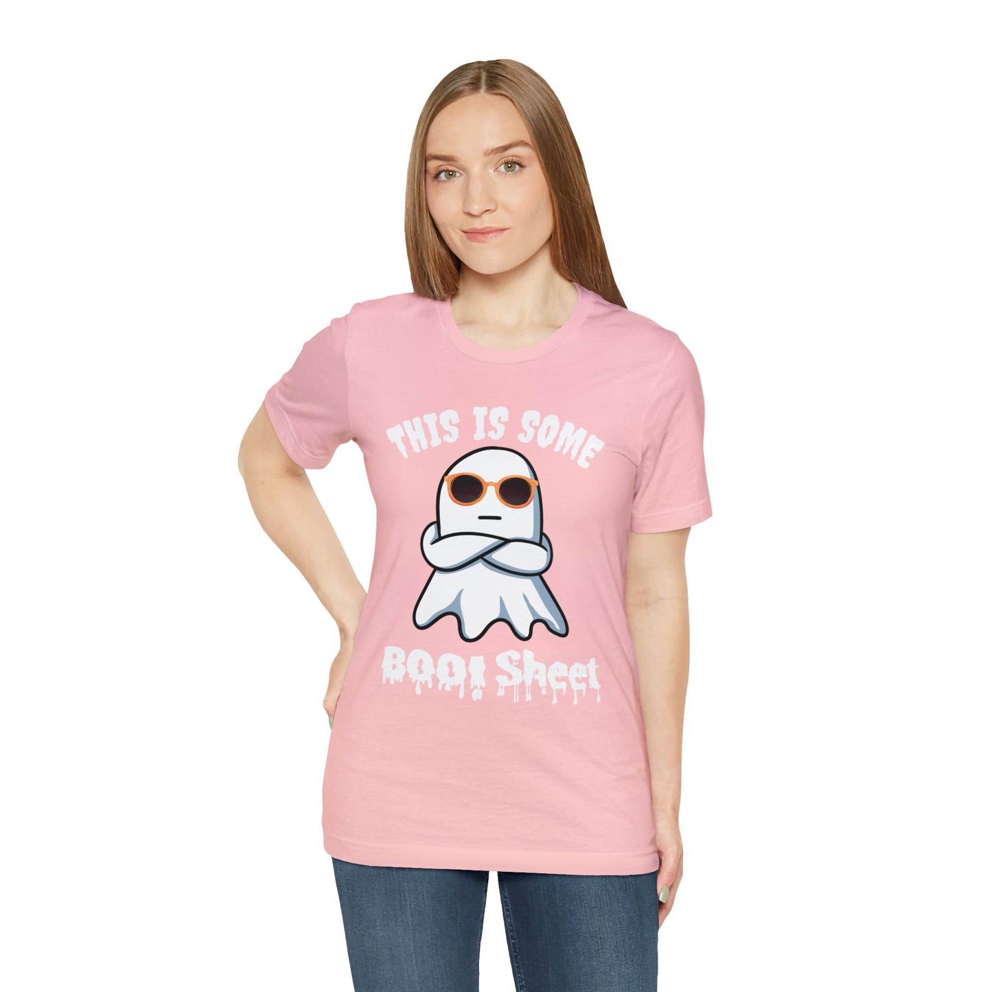 This Is Some Boo Sheet Funny Halloween Shirt Funny Halloween Costume Spooky Season Tee Funny Gift Shirt for Birthday Christmas Anniversary - Giftsmojo