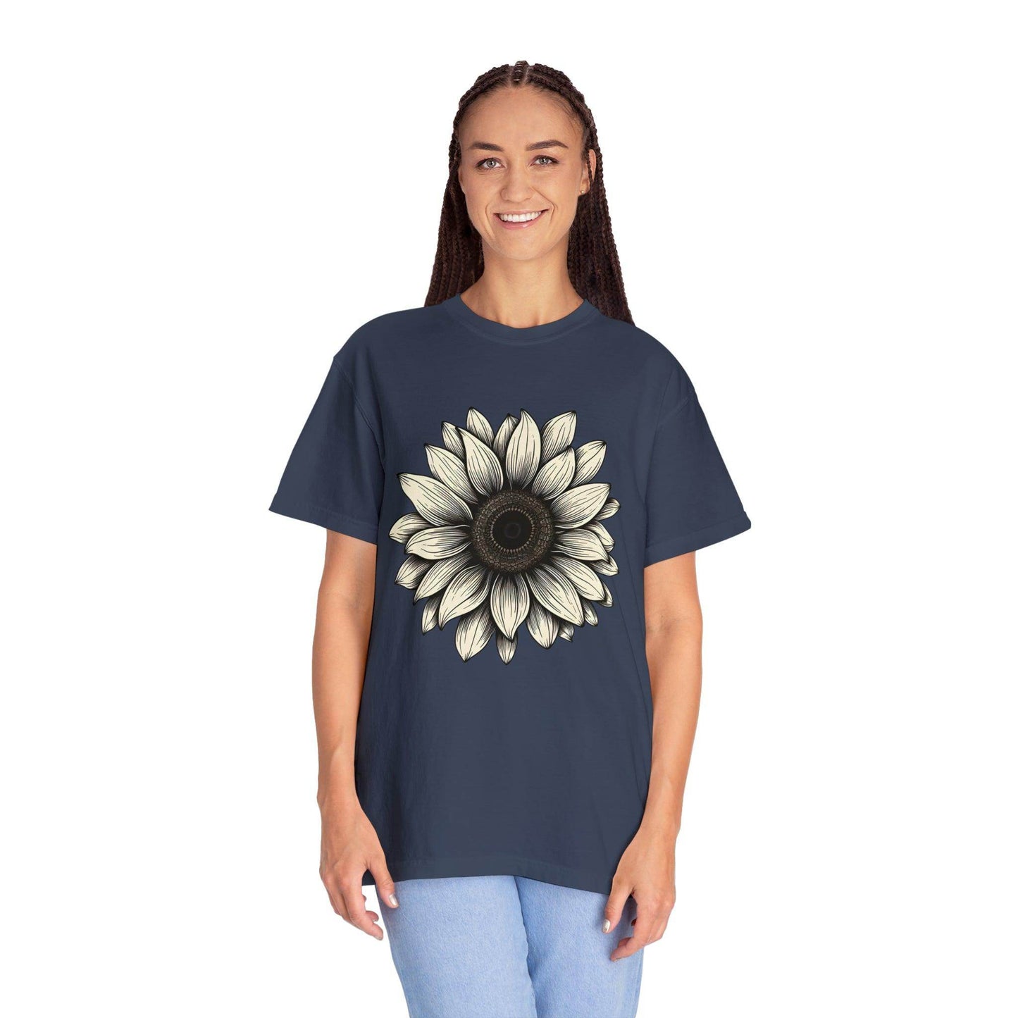 Sunflower Shirt Flower Shirt Aesthetic, Floral Graphic Tee Floral Shirt Flower T-shirt, Wild Flower Shirt Gift For Her Wildflower T-shirt - Giftsmojo