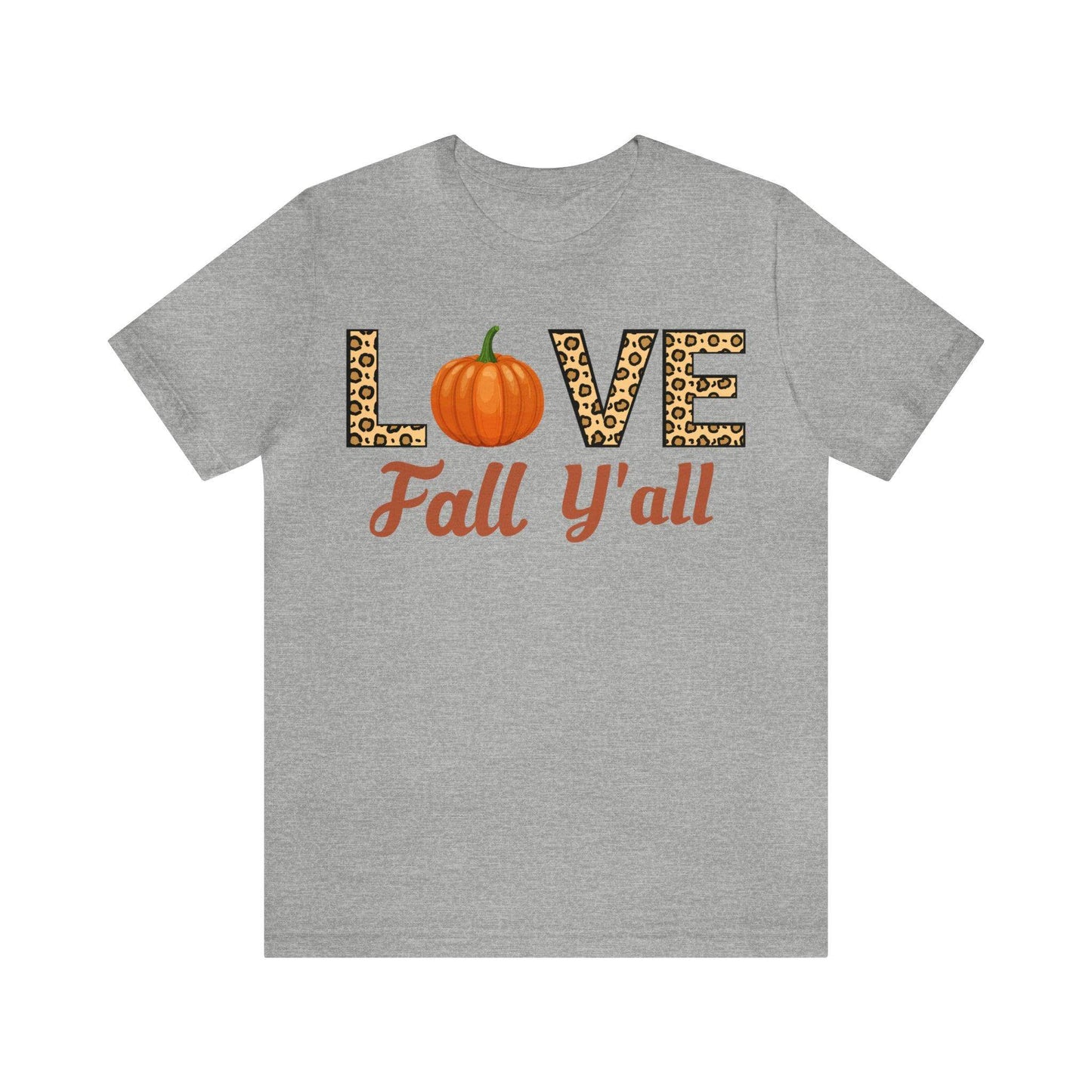 Leopard Print Love Fall Y'all - Giftsmojo