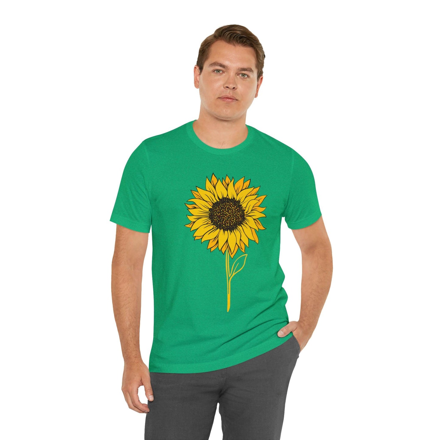 Sunflower Shirt, Floral Tee Shirt, Flower Shirt, Garden Shirt, Womens Fall Summer Shirt Sunshine Tee, Gift for Gardener, Nature love T shirt