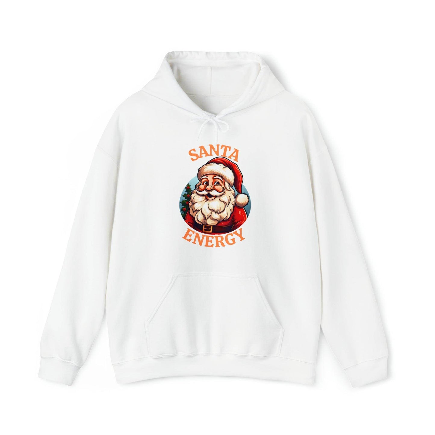 Santa Energy Christmas Sweatshirt Santa Hooded Sweatshirt Christmas Sweater Pullover Christmas Pullover Santa Claus Shirt - Giftsmojo