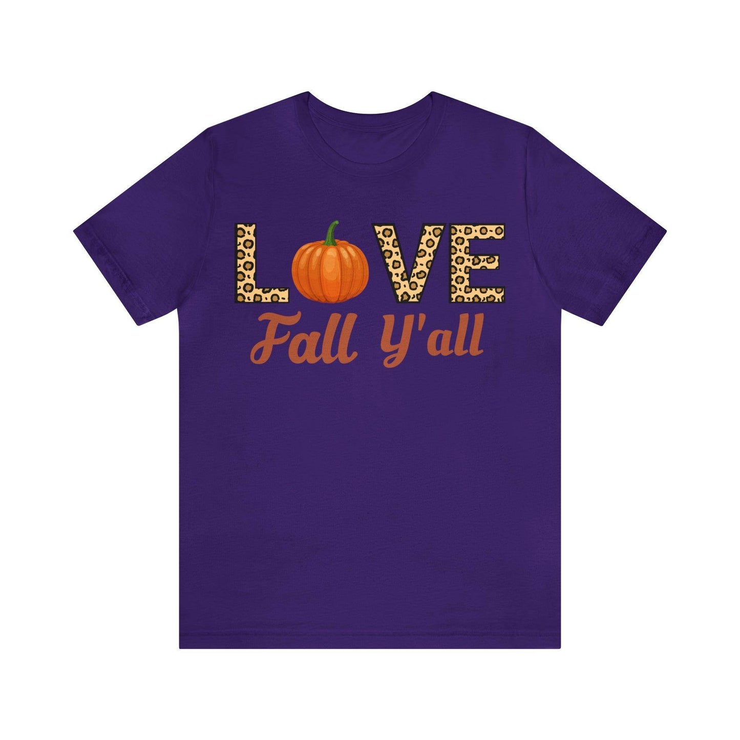 Leopard Print Love Fall Y'all - Giftsmojo