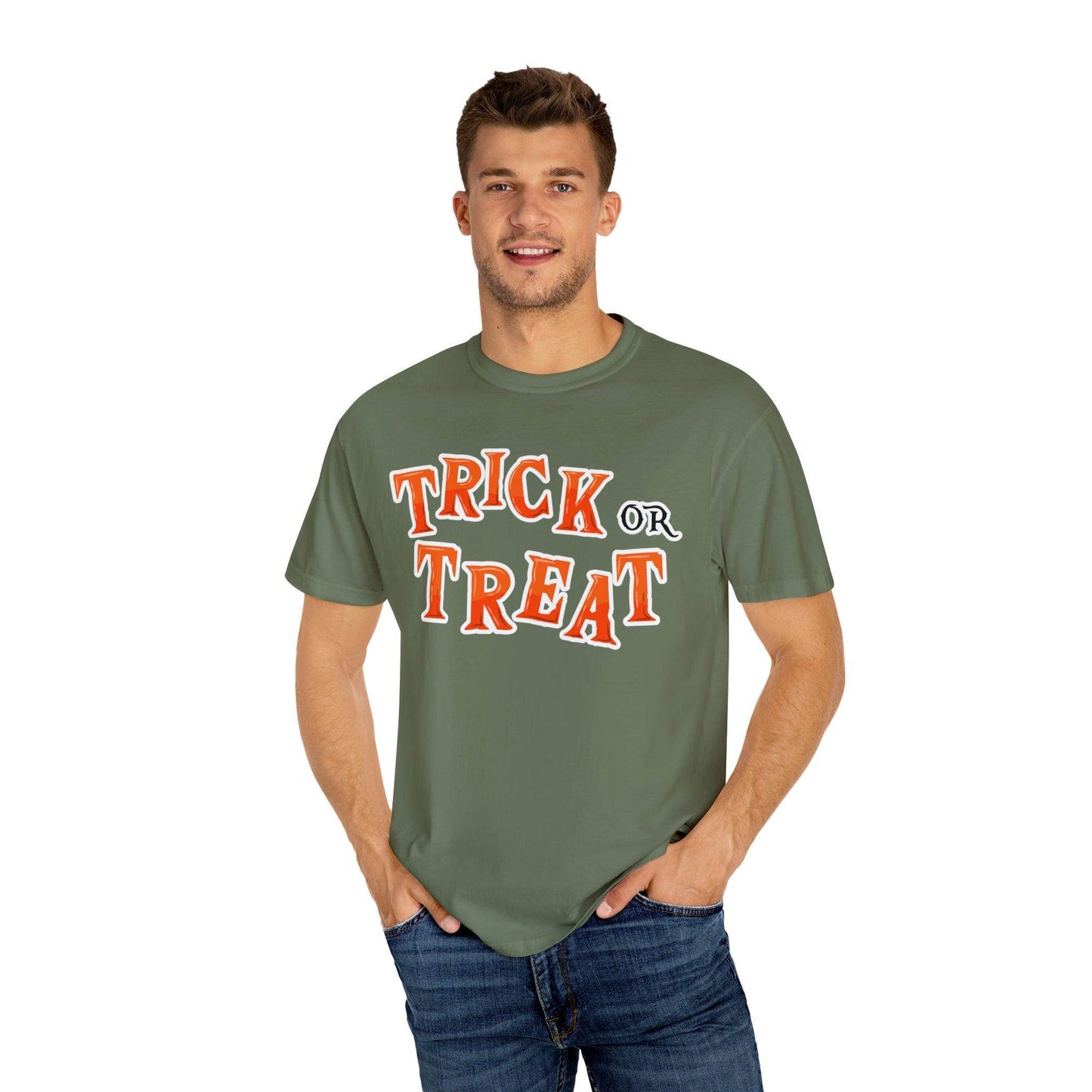 Vintage Shirt Halloween Shirt Retro Halloween Tshirt, Trick or Treat Shirt Cute Spooky Shirt, Halloween Gift Halloween T-shirt - Giftsmojo