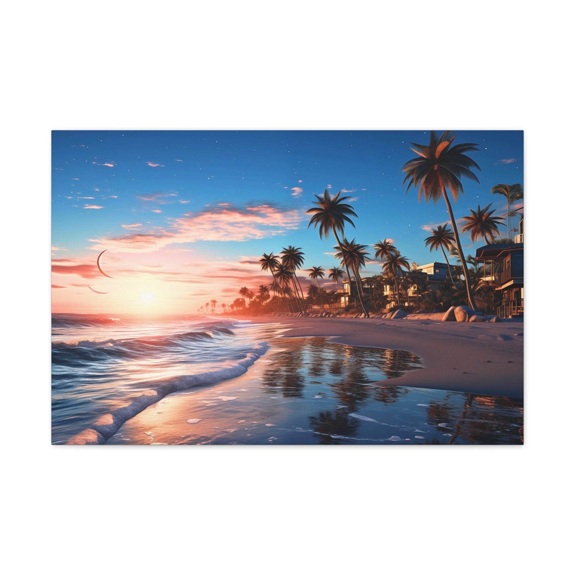 Venice Beach California Canvas Gallery Wraps - Giftsmojo