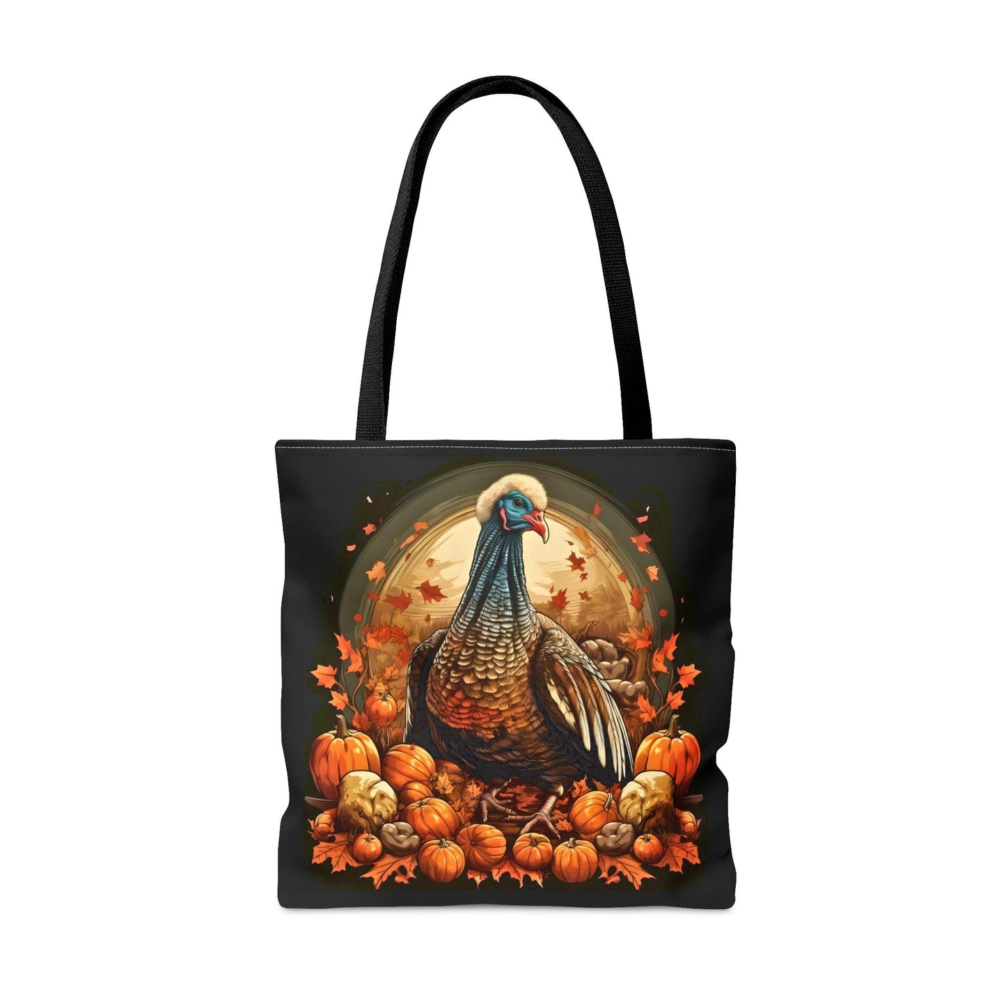 Happy Thanksgiving Bag Fall Bag Turkey Bag Pumpkin Tote Bag Cute Market Bag - Aesthetic Bag, Thanksgiving Gift, Mom Bag Canvas Bag