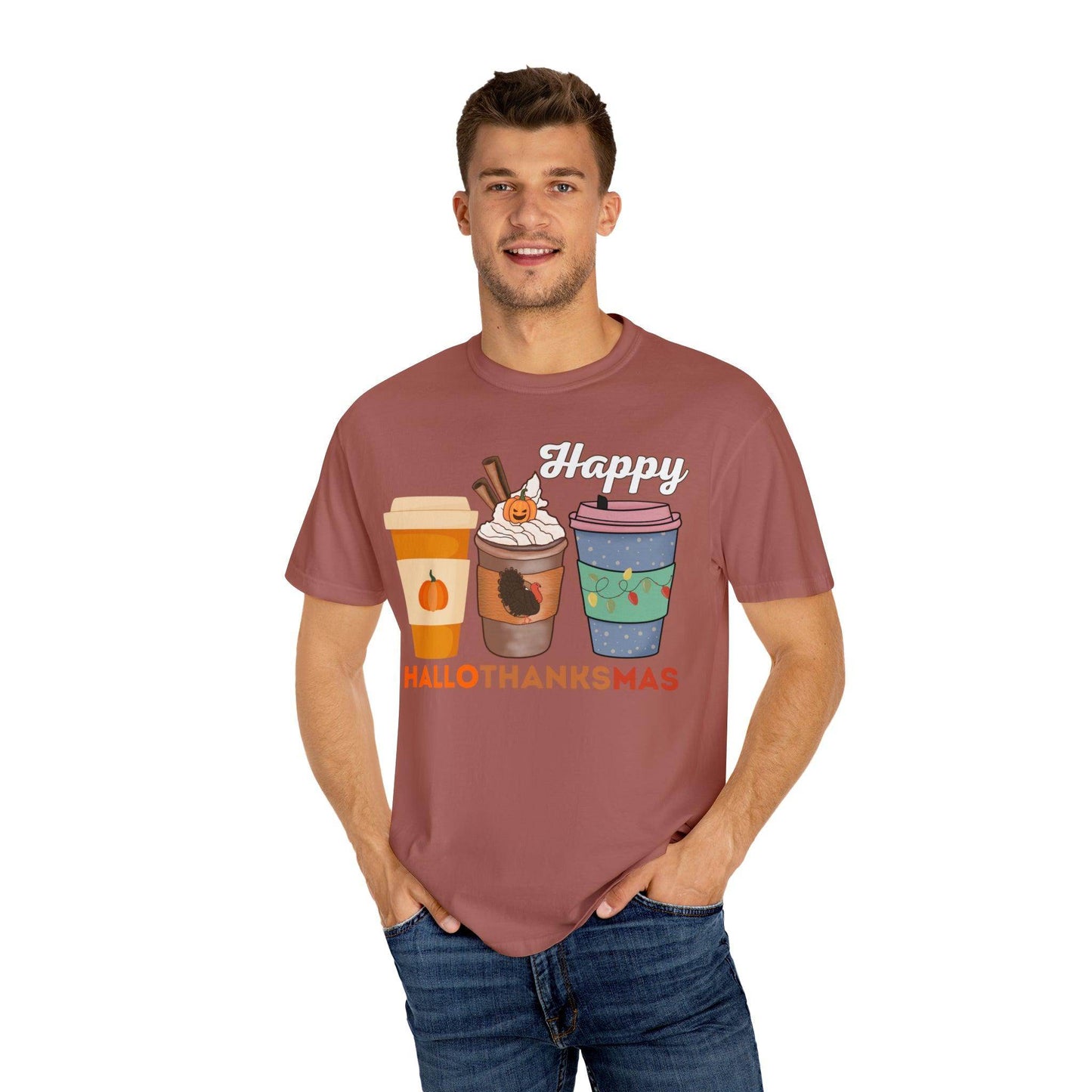 HALLOTHANKSMAS Gift for Fall Halloween Thanksgiving Christmas Gift - Giftsmojo