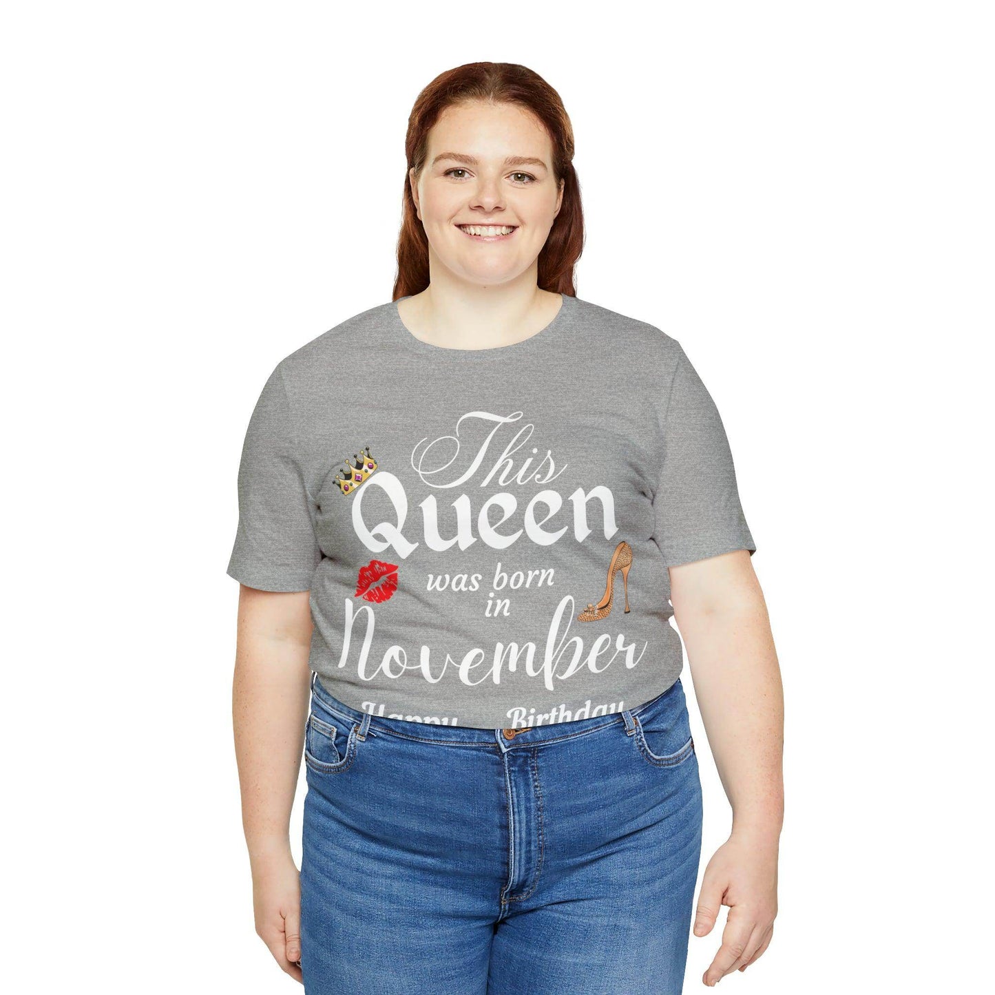Birthday Queen Shirt, Gift for Birthday, This Queen was born in November Shirt, Funny Queen Shirt, Funny Birthday Shirt, Birthday Gift - Giftsmojo