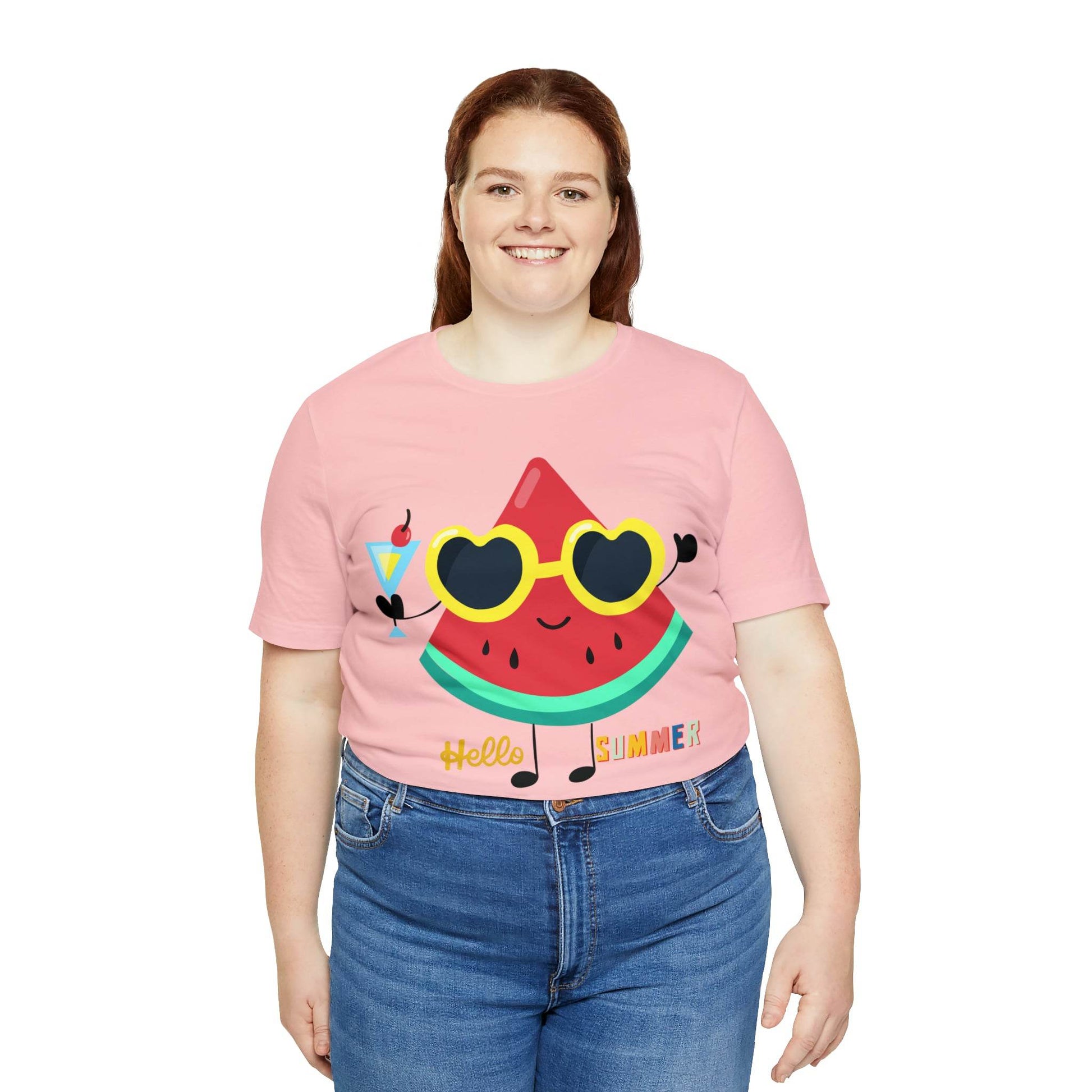 Funny Hello Summer Shirt, Water Mellon shirt, Summer shirts for women and men - Giftsmojo