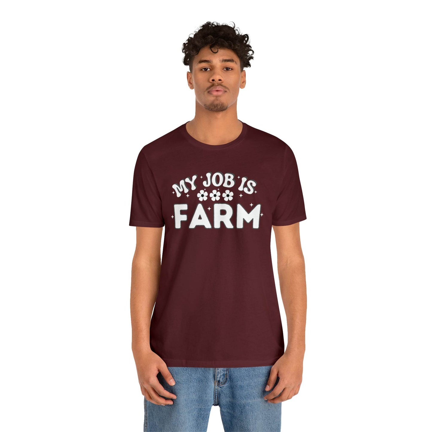 My Job is Farm Shirt Farmer Shirt Farming Shirt Homestead Gardening Shirt Farmers, Farmhand, Livestock Farmer, Crop Grower Horticulturist, Animal Scientist, Agricultural Engineer Environmental Scientist,  - Giftsmojo