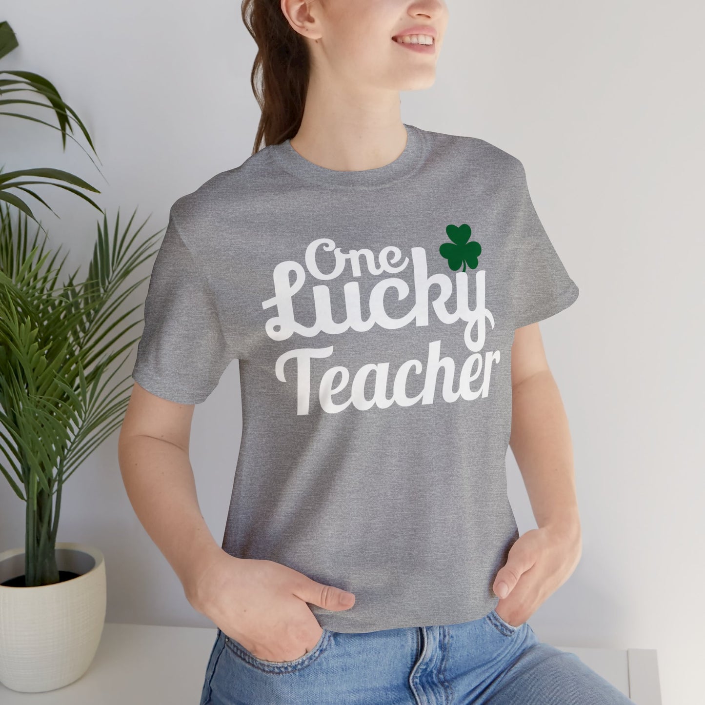One Lucky Teacher Shirt Feeling Lucky St Patrick's Day Shirt St Paddy's Day