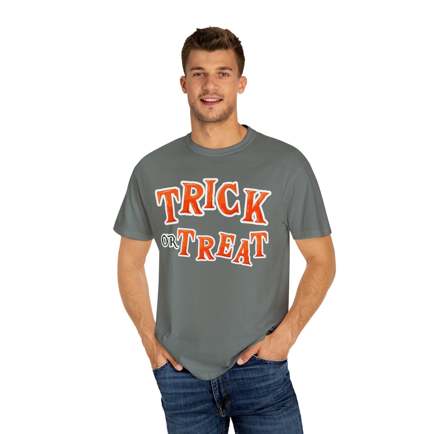 Retro Halloween Tshirt, Trick or Treat Shirt Vintage Shirt Halloween Shirt Cute Spooky Shirt, Halloween Gift Halloween T-shirt