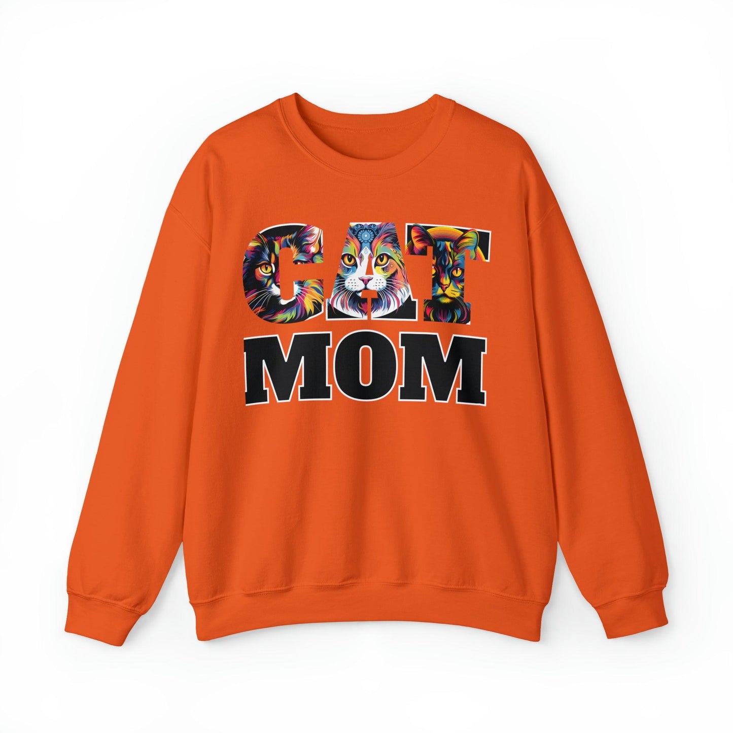Cat Mom Sweatshirt Cat Sweatshirt Cat Crewneck Sweatshirt Cat Mom Gift Cat Lover Gift Cat Mama Shirt Cat Lover Sweater Animal Lover Gift