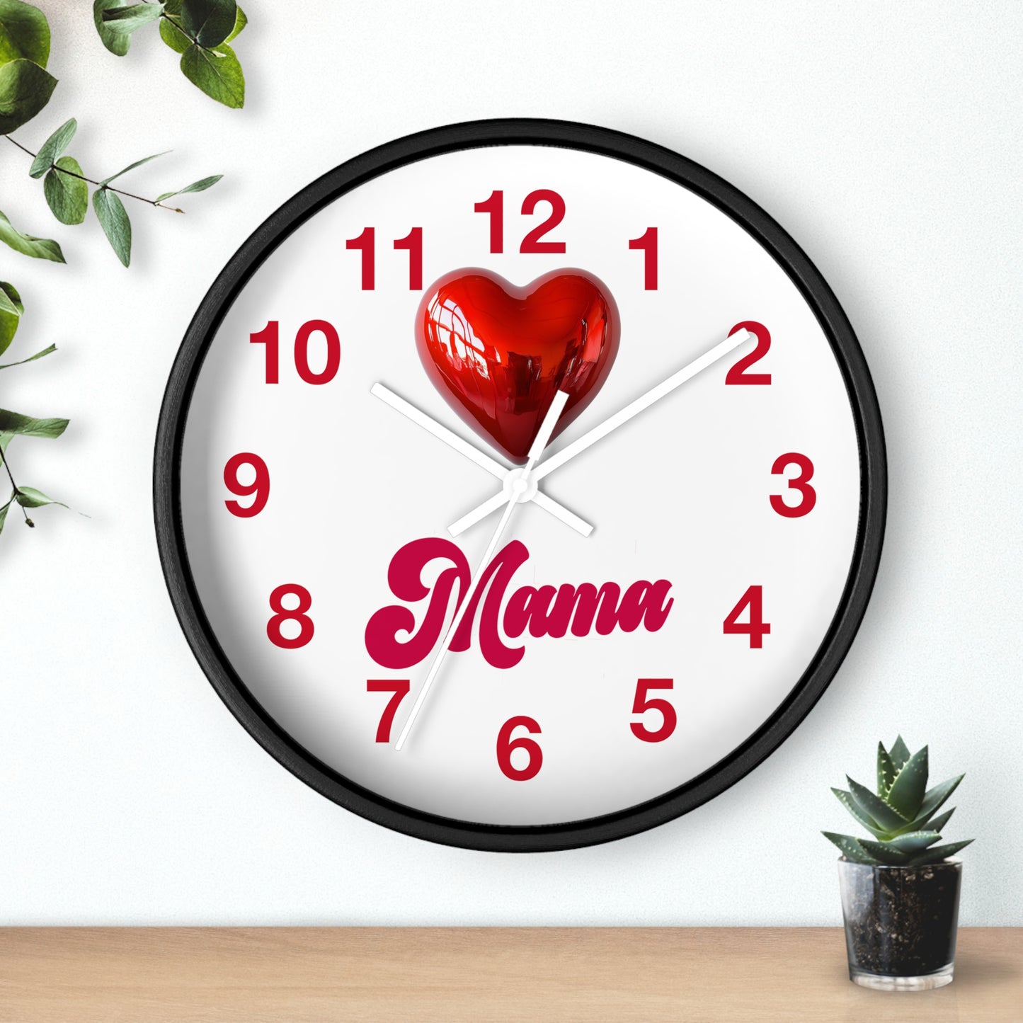 Love Mama Wall Clock