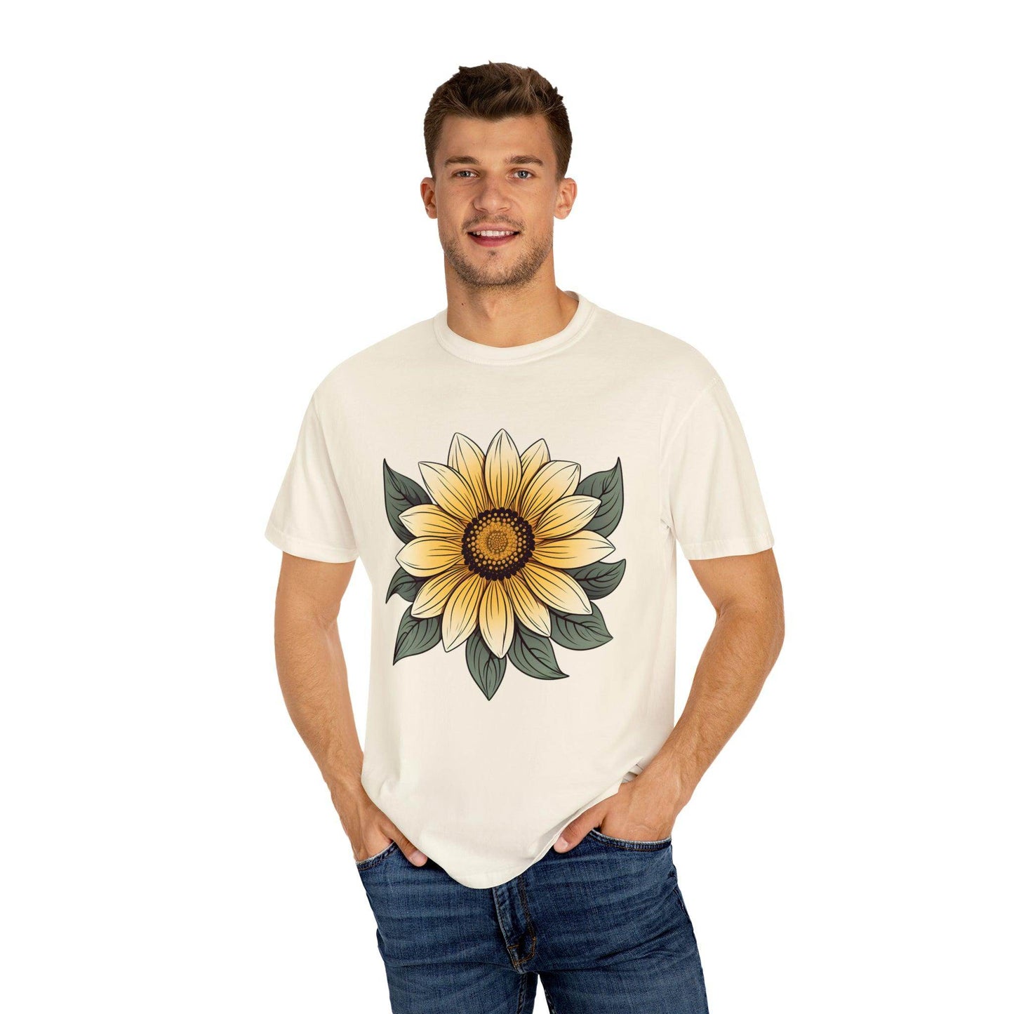 Sunflower Shirt Flower Shirt Aesthetic, Floral Graphic Tee Floral Shirt Flower T-shirt, Wild Flower Shirt Gift For Her Wildflower T-shirt - Giftsmojo