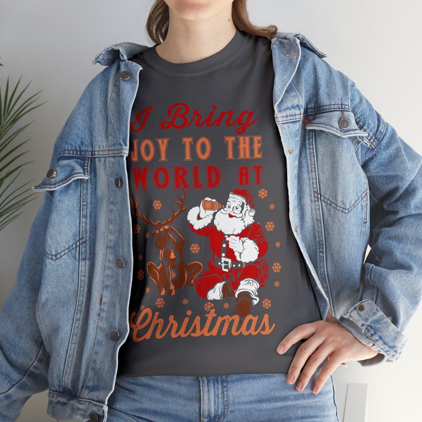 I bring Joy to the World at Christmas Shirt, Christmas Tee Christmas outfit, Christmas gifts
