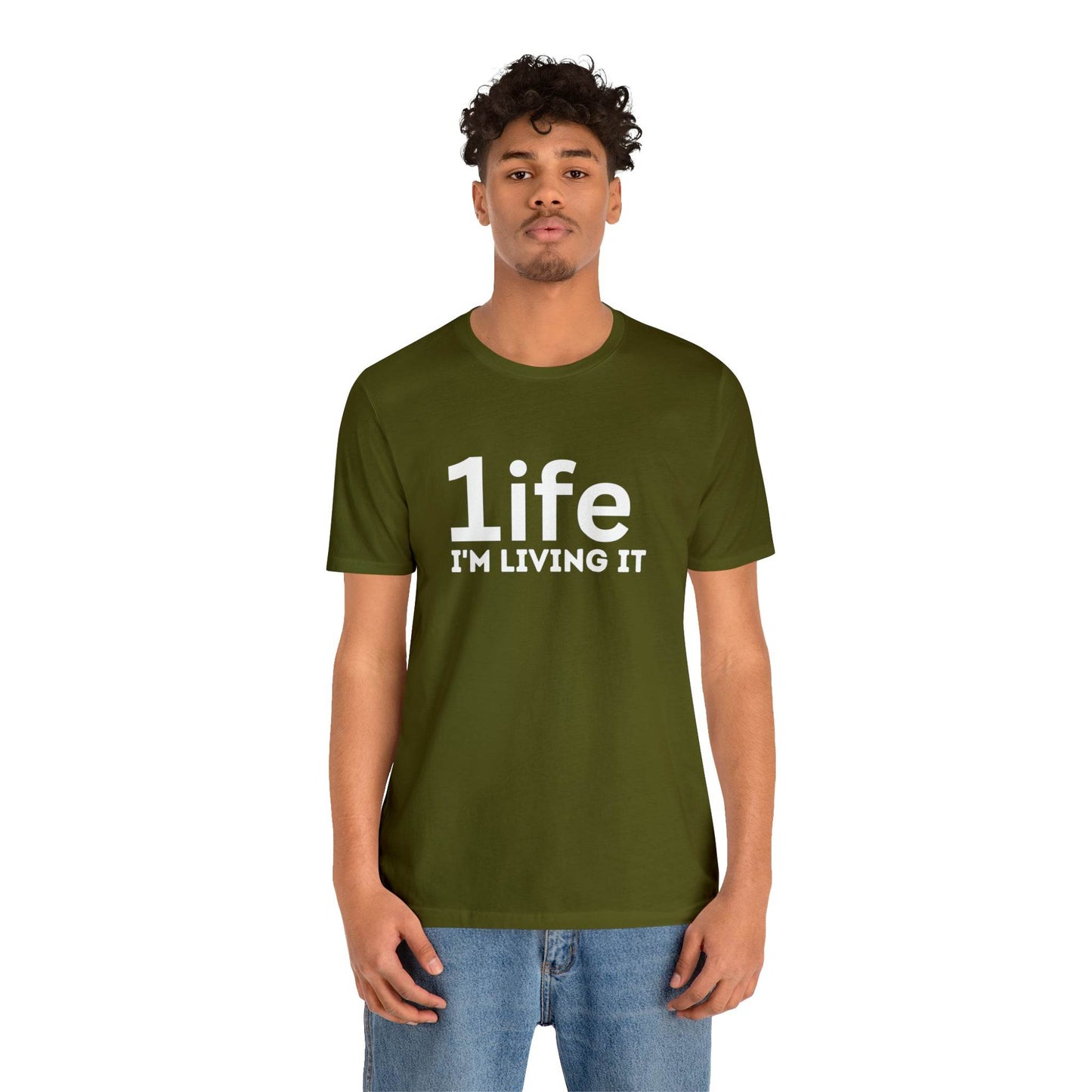 One Life I'M Living It Shirt One life Shirt 1life shirt Live Your Life You Only Have One Life To Live Shirt - Giftsmojo