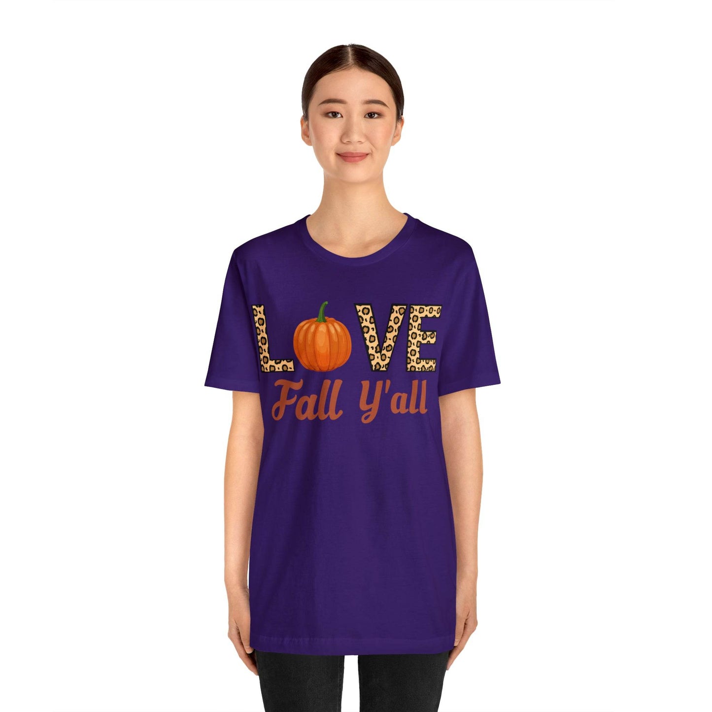 Leopard Print Love Fall Y'all - Giftsmojo