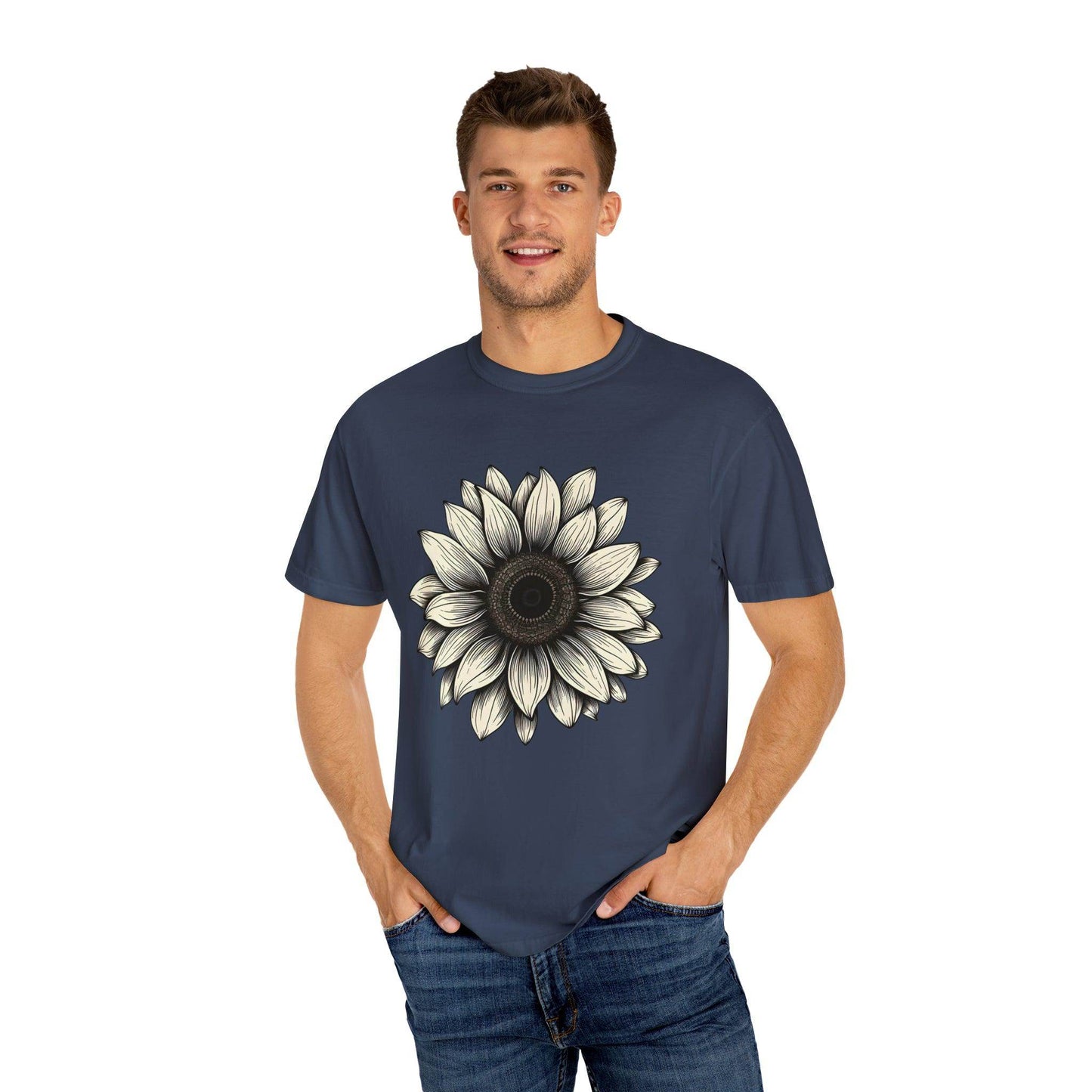 Sunflower Shirt Flower Shirt Aesthetic, Floral Graphic Tee Floral Shirt Flower T-shirt, Wild Flower Shirt Gift For Her Wildflower T-shirt - Giftsmojo