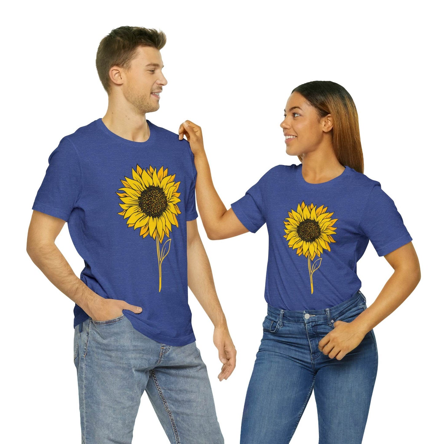 Sunflower Shirt, Floral Tee Shirt, Flower Shirt, Garden Shirt, Womens Fall Summer Shirt Sunshine Tee, Gift for Gardener, Nature love T shirt - Giftsmojo