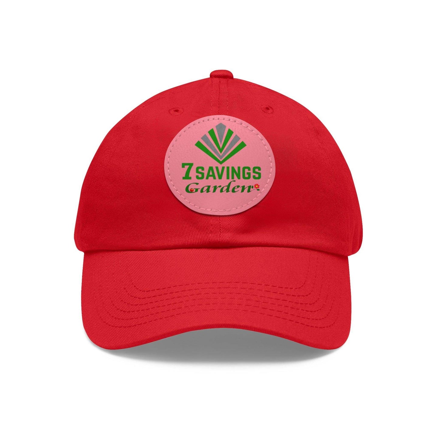 7savings Dad Hat with Leather Patch (Round) Plant lover hat - Giftsmojo