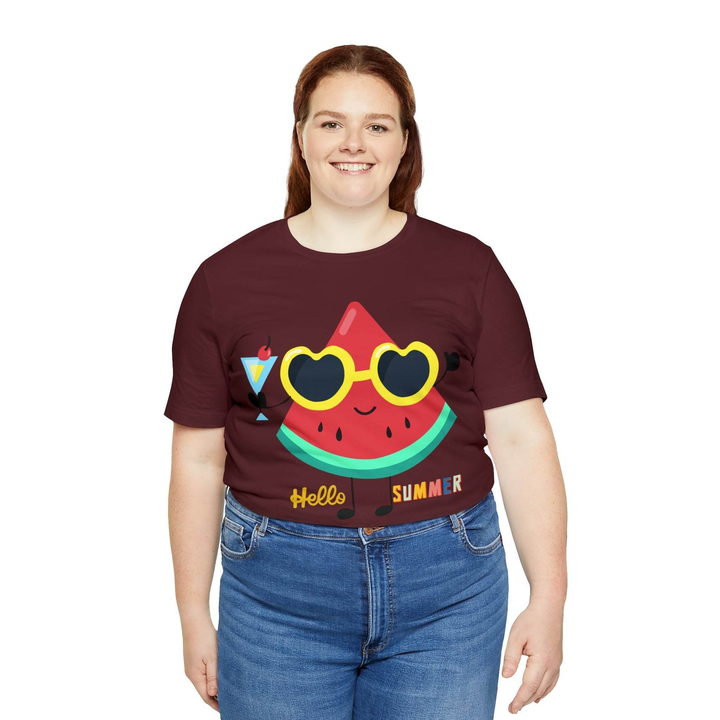 Funny Hello Summer Shirt, Water Mellon shirt, Summer shirts for women and men - Giftsmojo