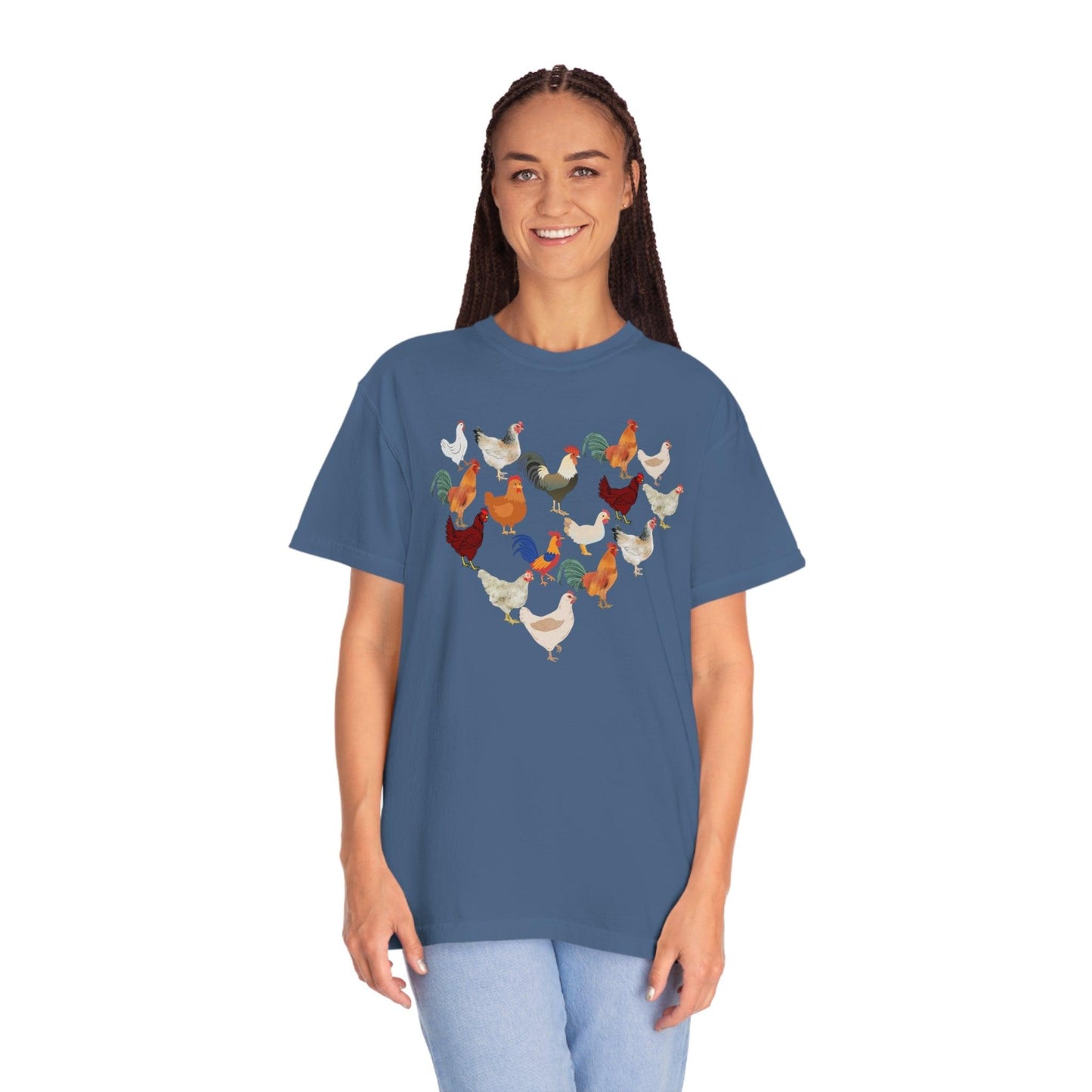 Love Chicken Shirt Chicken Tee Chicken Owner Gift - Gift For Chicken Lover gift - Giftsmojo