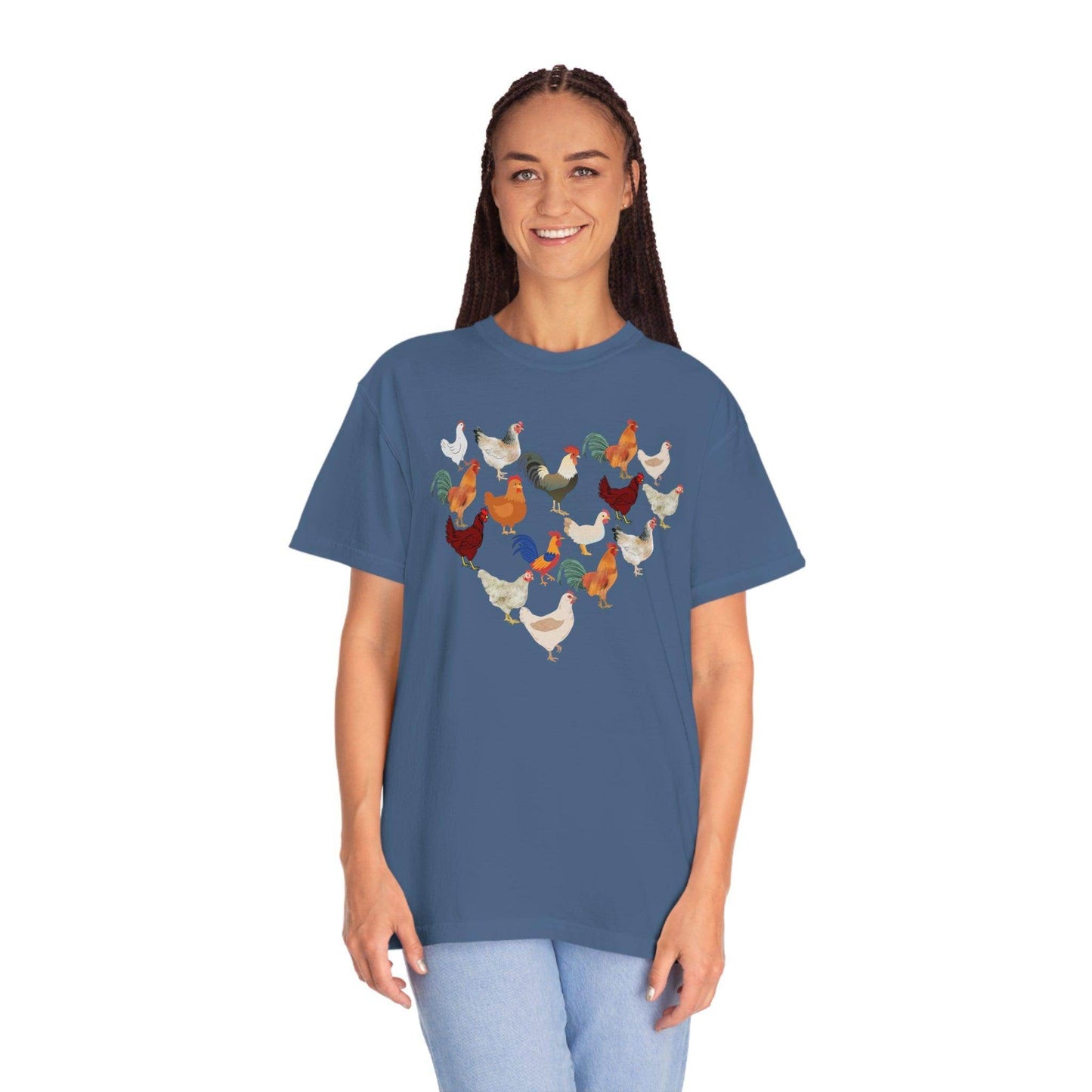 Love Chicken Shirt Chicken Tee Chicken Owner Gift - Gift For Chicken Lover gift - Giftsmojo