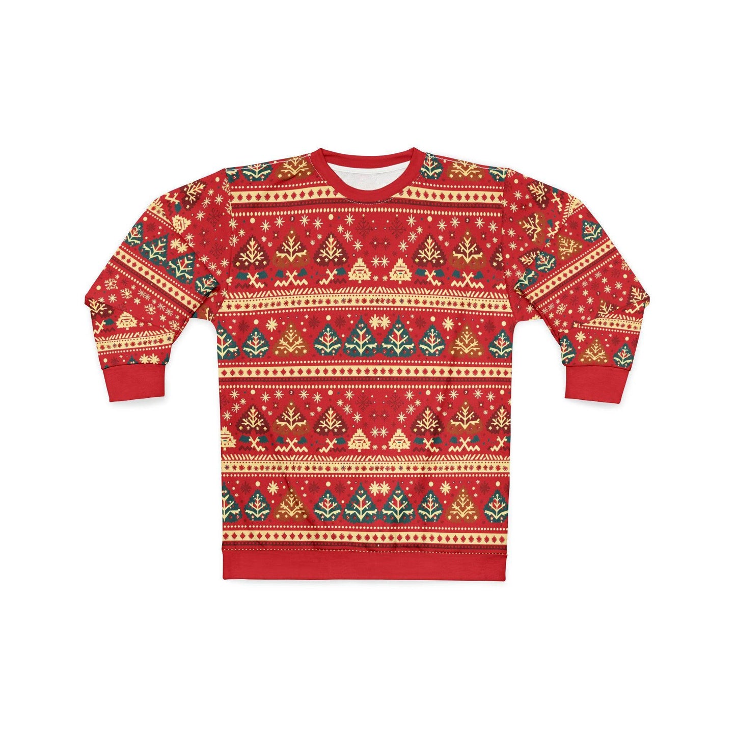 Ugly Christmas Sweater Green Christmas Sweatshirt Ugly Sweatshirt Full Ugly Christmas Shirt - Giftsmojo