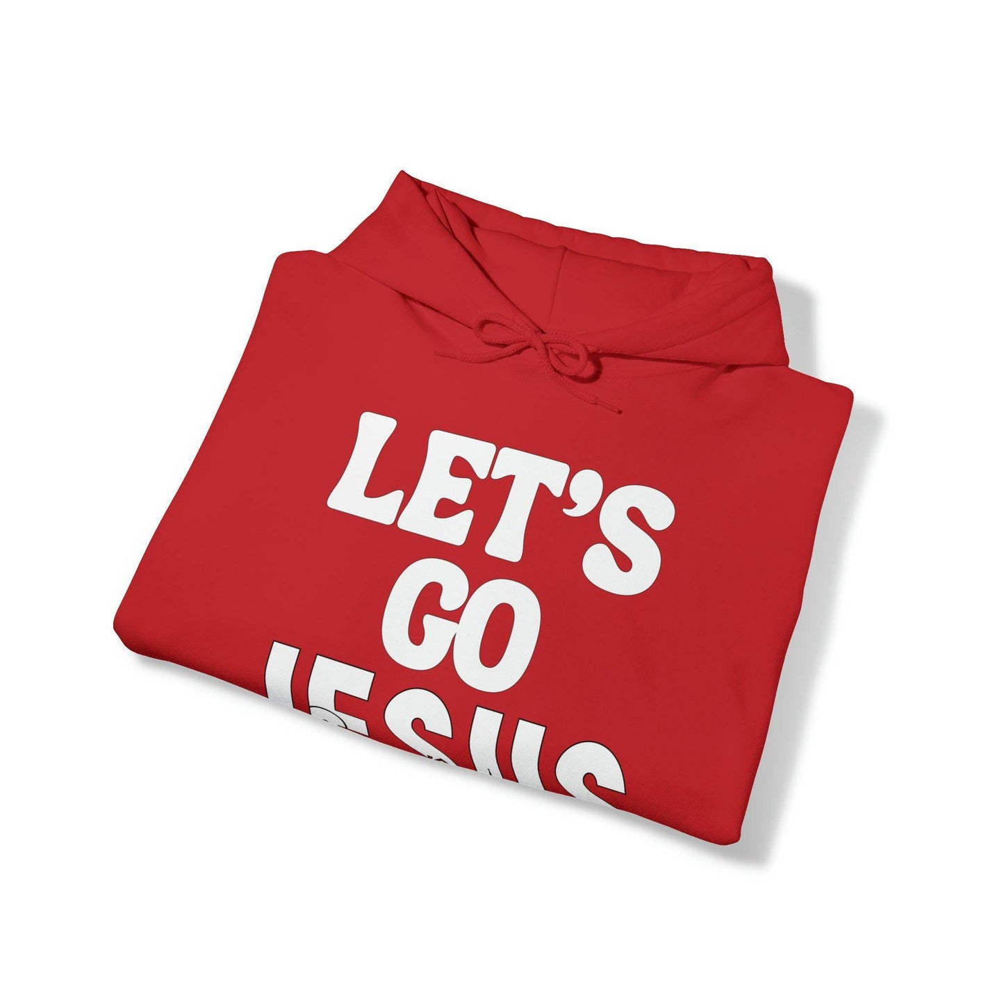 Let's Go Jesus Hooded Sweatshirt Funny Christian Shirt Christian Gift Trendy Christian Sweatshirt Religious Sweatshirt Jesus Hoodie Faith Shirt - Giftsmojo