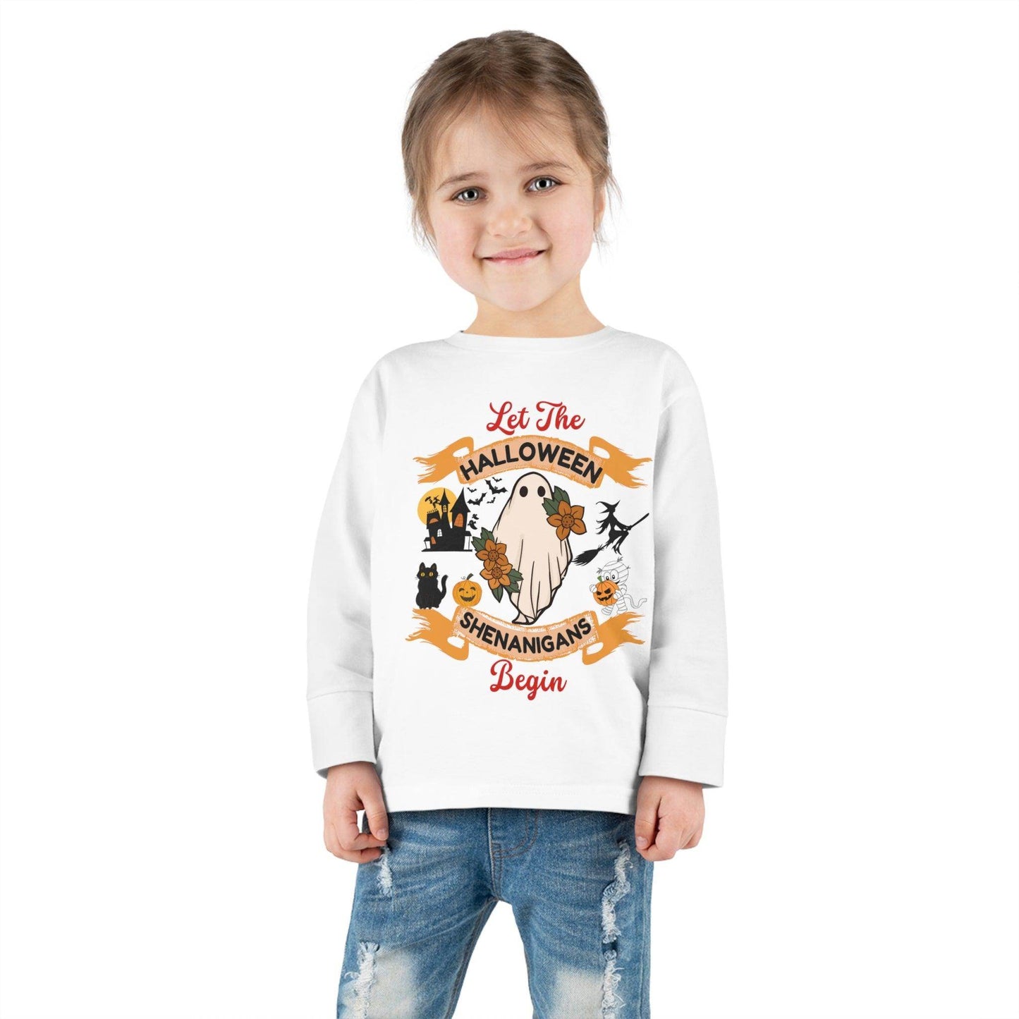 Kids Let the Halloween Shenanigan Begin Shirt Kids Halloween Costume Kids Trick or Treat Outfit for Halloween - Giftsmojo