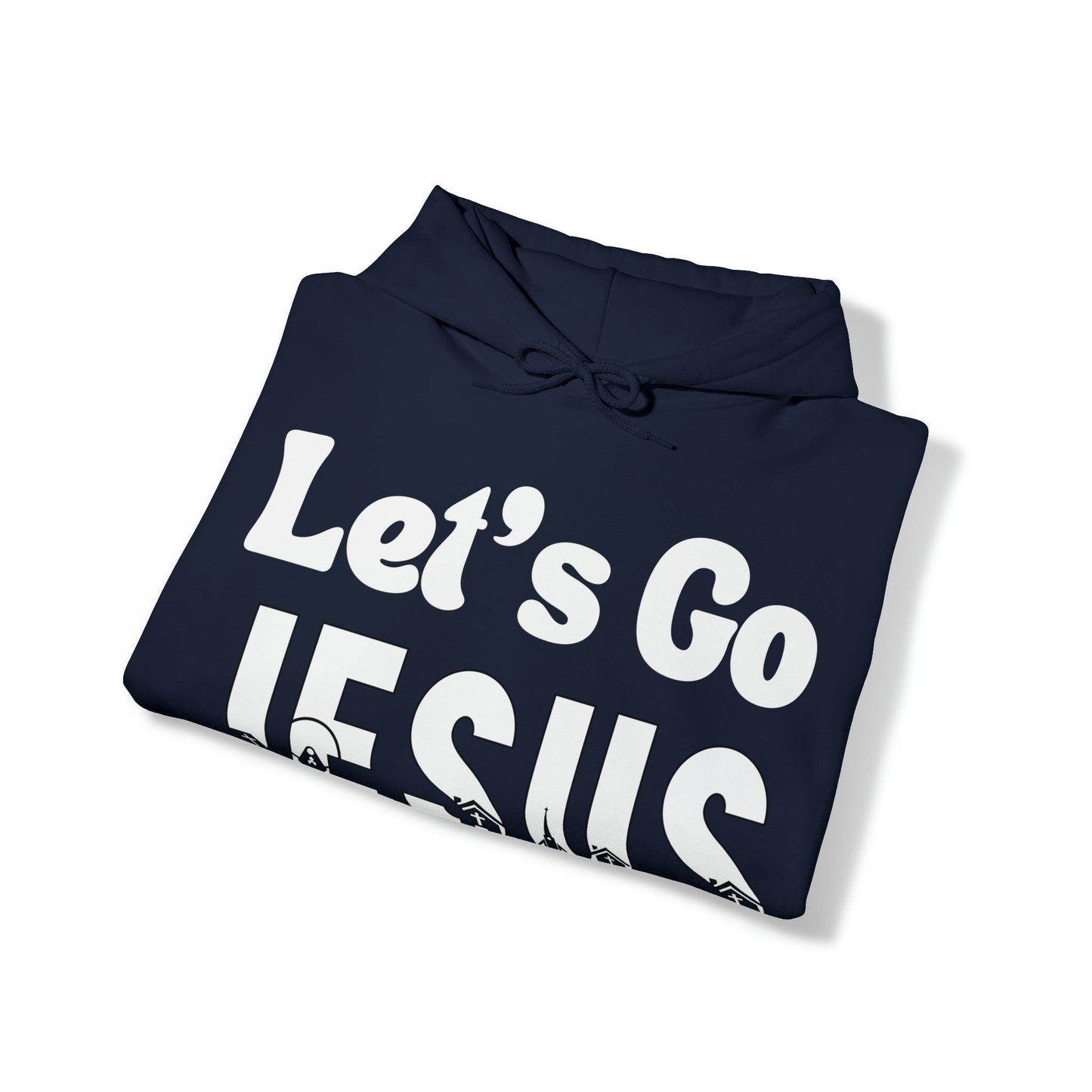 Let's Go Jesus Hoodie Funny Christian Shirt Christian Gift Trendy Christian Sweatshirt Religious Sweatshirt Jesus Hooded Sweatshirt Faith Shirt - Giftsmojo