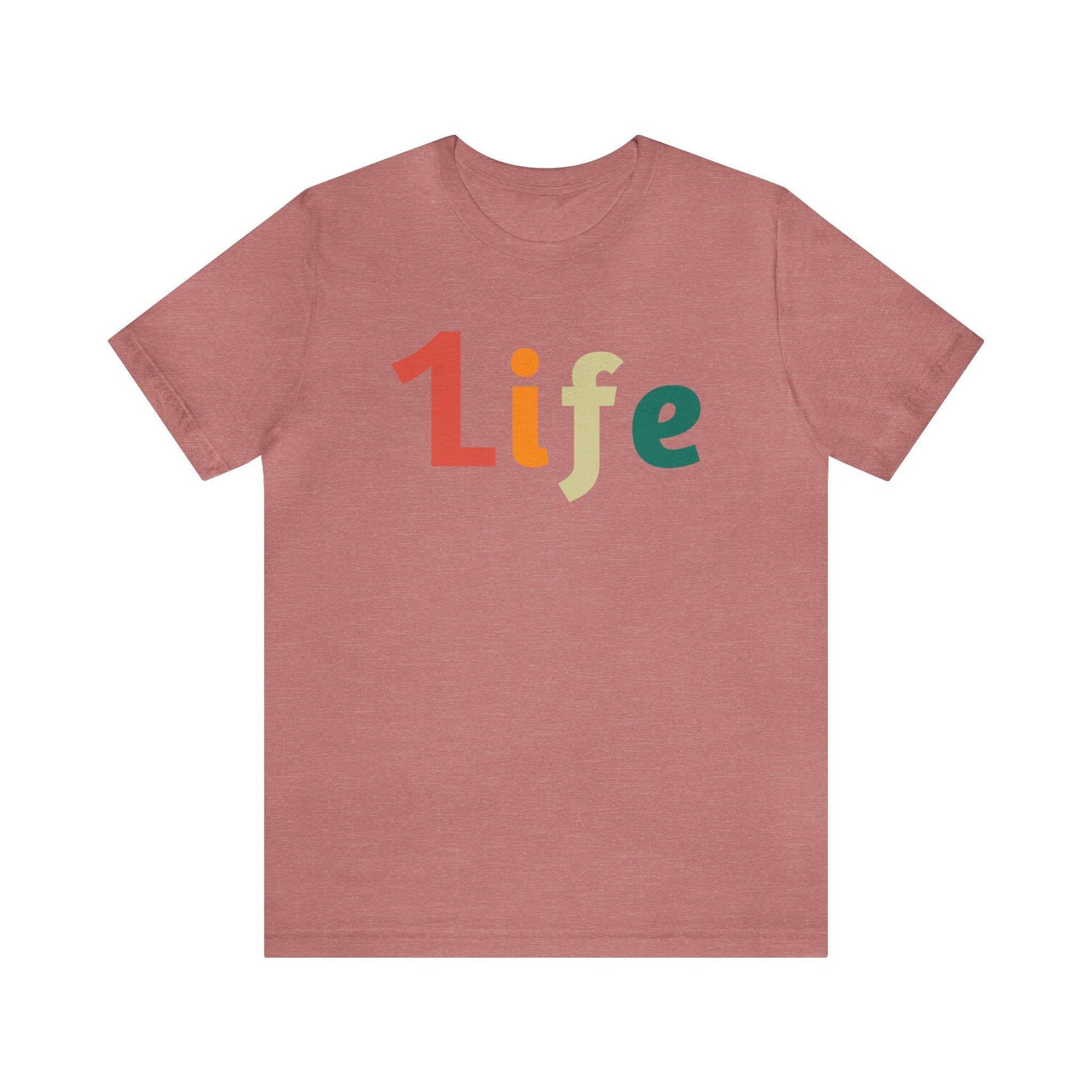 Retro One life Shirt 1life shirt Live Your Life You Only Have One Life To Live Retro Shirt - Giftsmojo