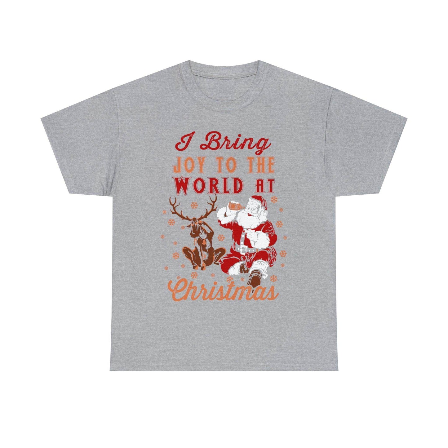 I bring Joy to the World at Christmas Shirt, Christmas Tee Christmas outfit, Christmas gifts - Giftsmojo
