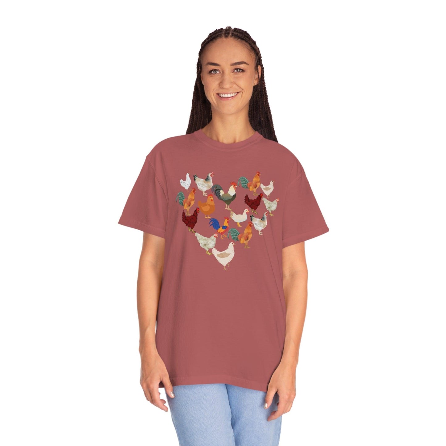 Love Chicken Shirt Chicken Tee Chicken Owner Gift - Gift For Chicken Lover gift - Giftsmojo