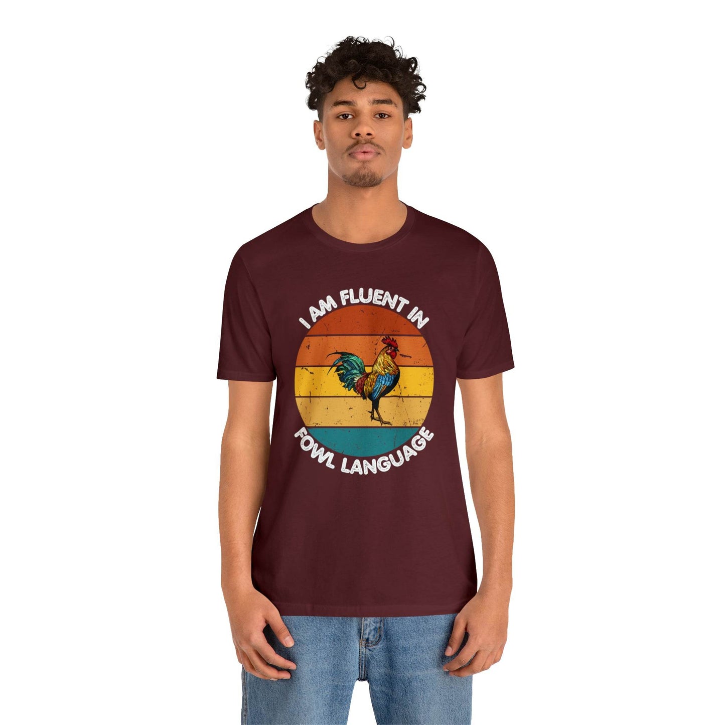 Fluent in Fowl Language shirt, Chicken Shirt Chicken Tee Chicken Owner Gift - Gift For Chicken Lover gift - Giftsmojo